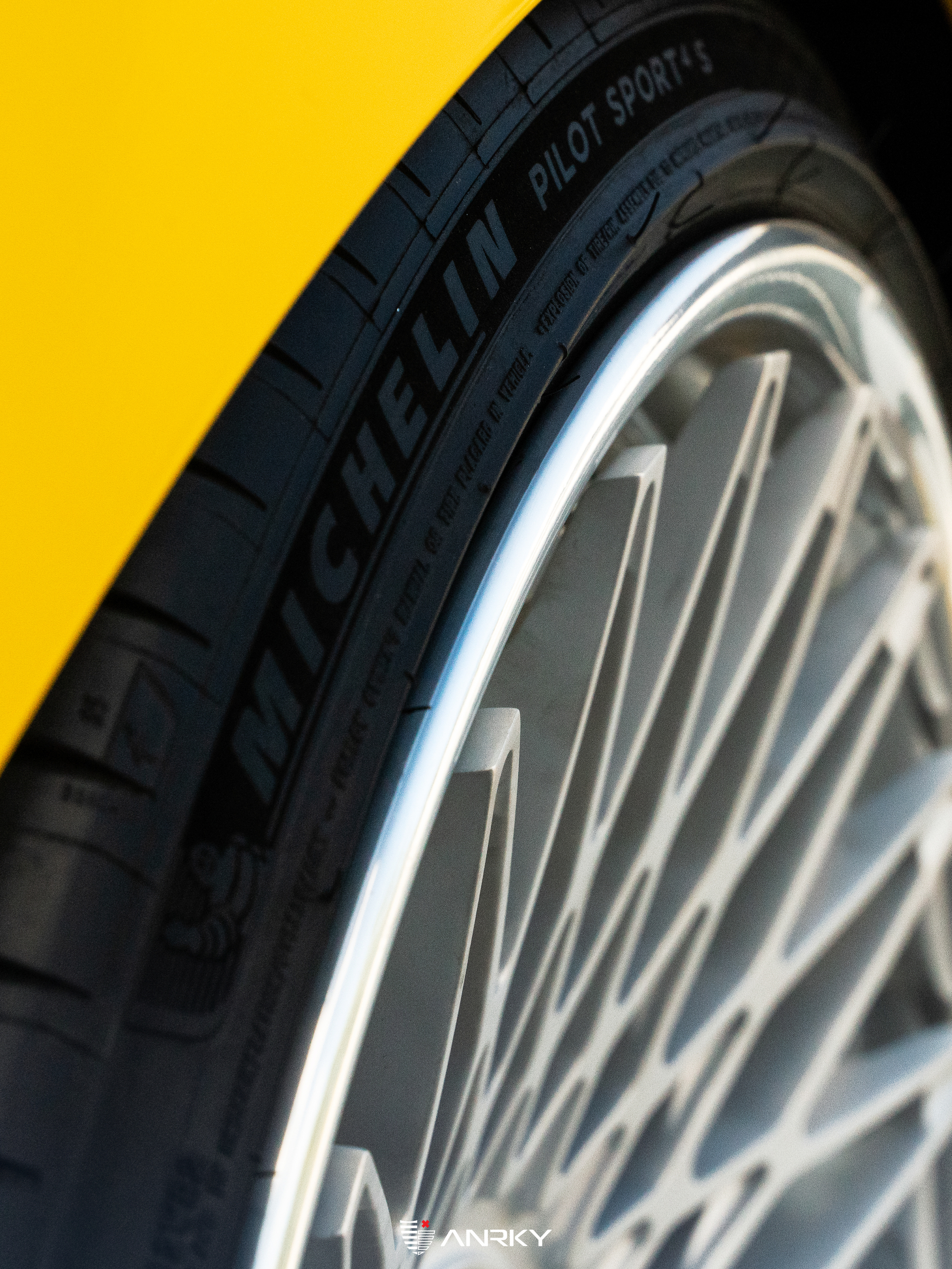 Ferrari 488 Spider | Giallo Modena | on ANRKY RS7.3 | Frozen Polished Clear