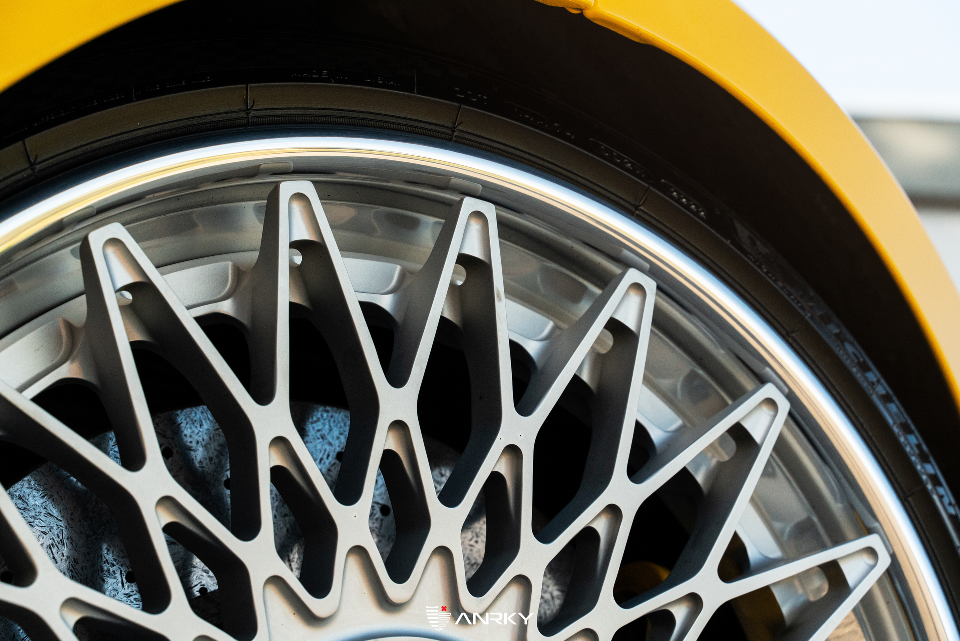 Ferrari 488 Spider | Giallo Modena | on ANRKY RS7.3 | Frozen Polished Clear