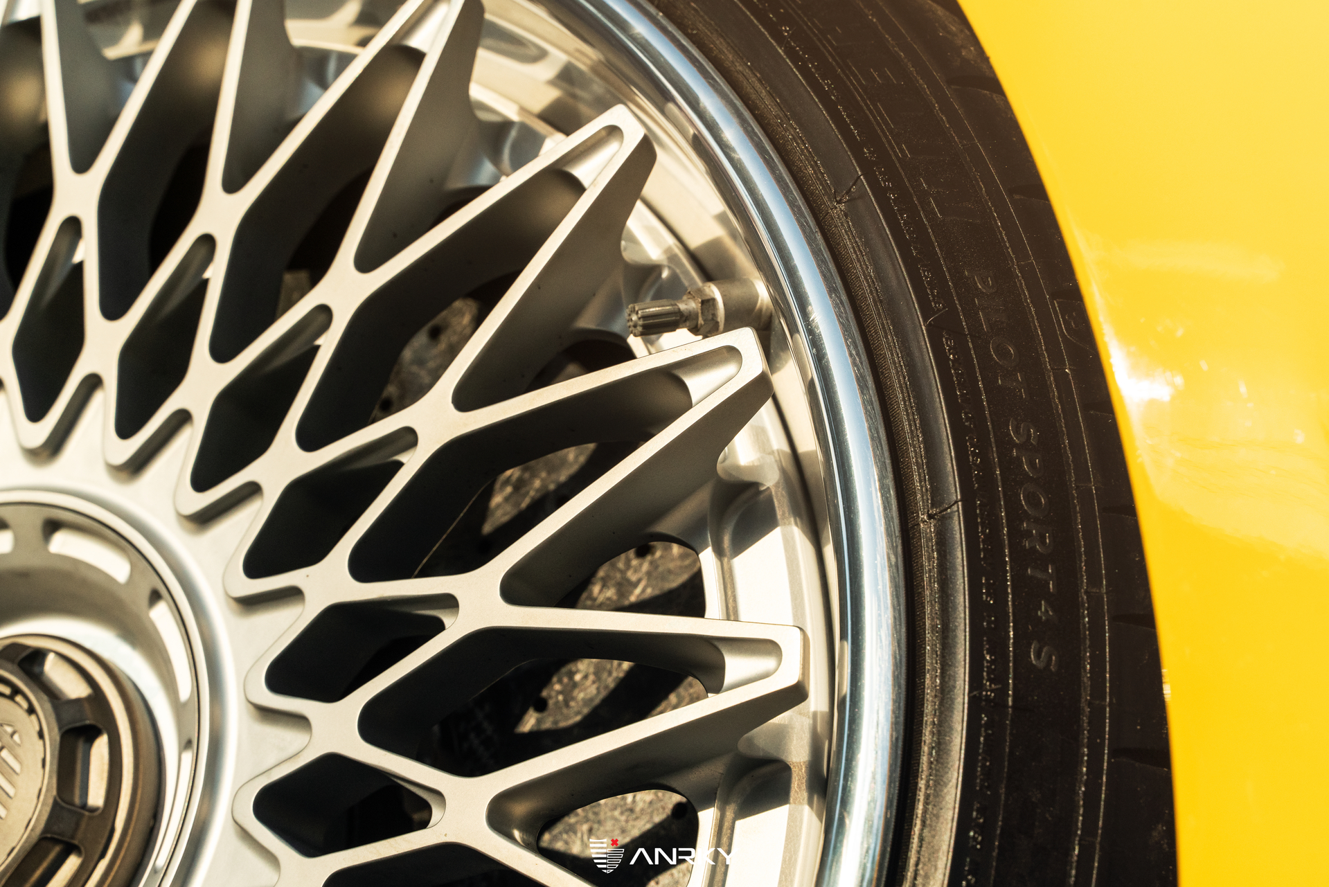 Ferrari 488 Spider | Giallo Modena | on ANRKY RS7.3 | Frozen Polished Clear