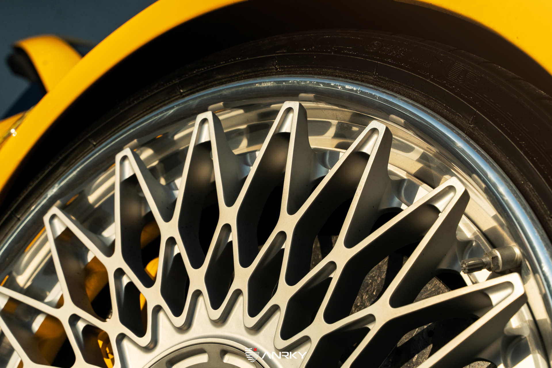 Ferrari 488 Spider | Giallo Modena | on ANRKY RS7.3 | Frozen Polished Clear