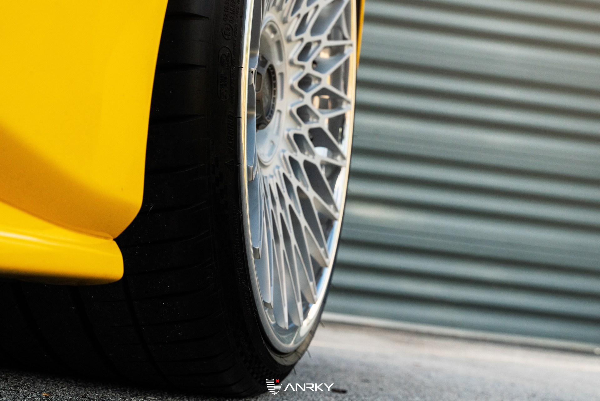 Ferrari 488 Spider | Giallo Modena | on ANRKY RS7.3 | Frozen Polished Clear