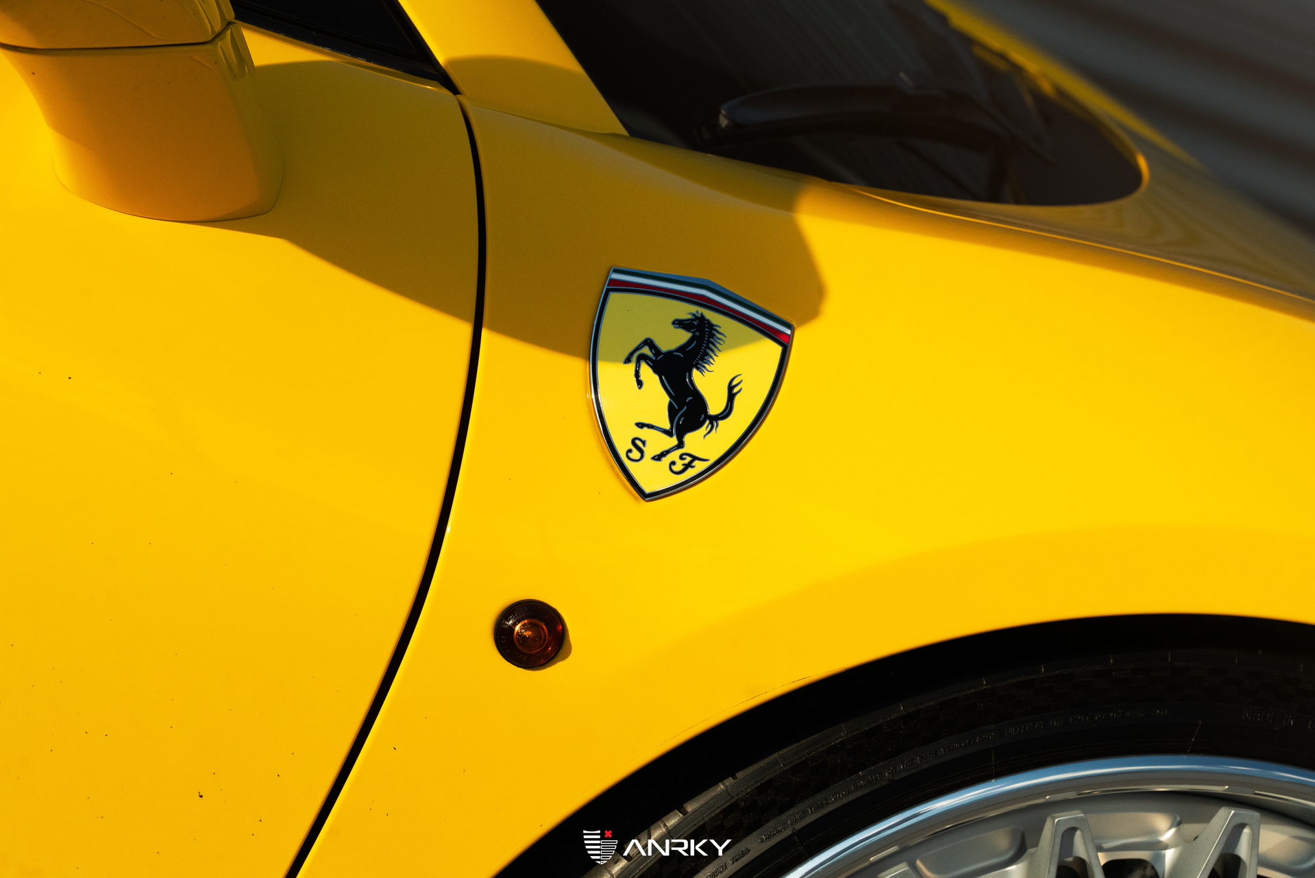 Ferrari 488 Spider | Giallo Modena | on ANRKY RS7.3 | Frozen Polished Clear