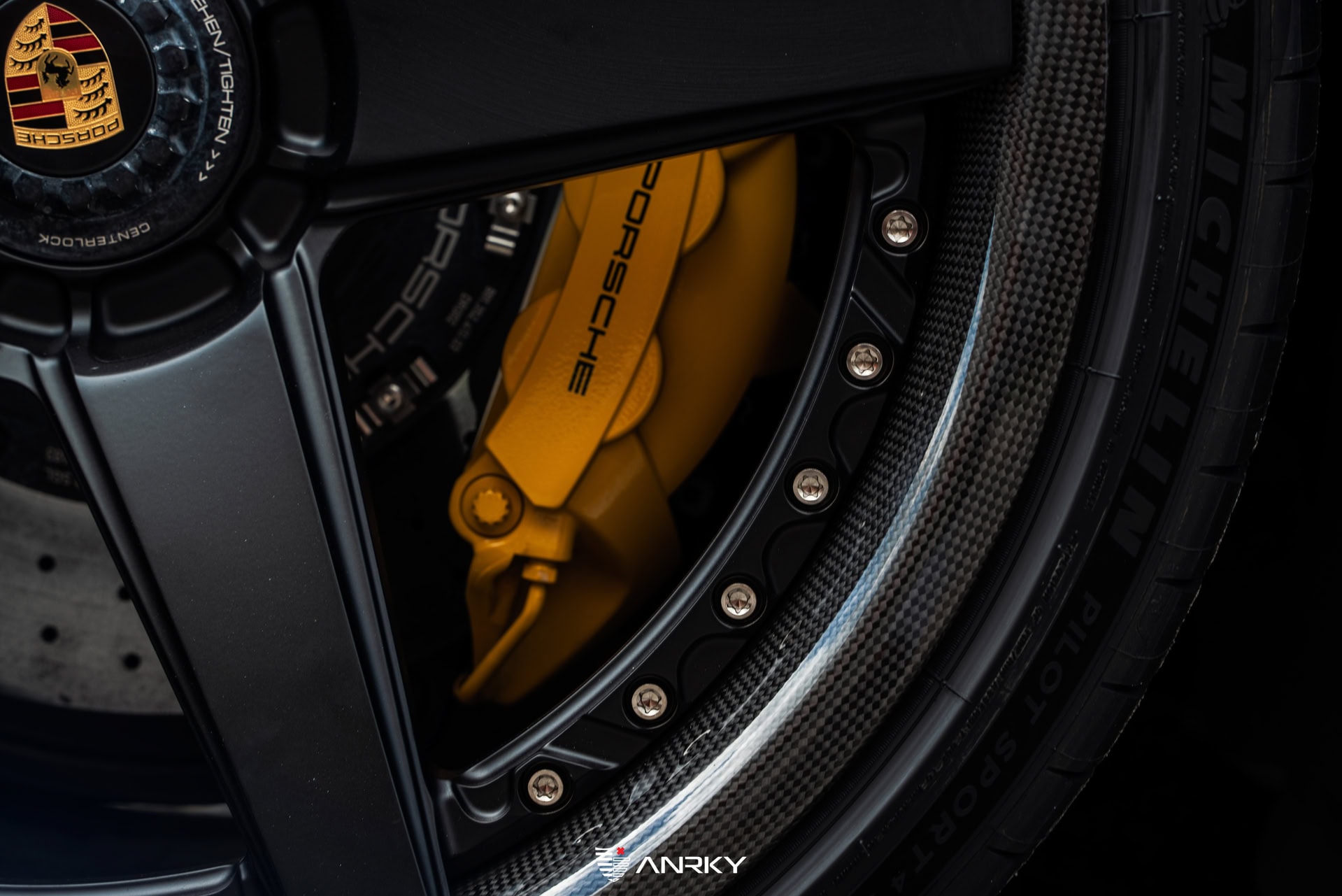 Porsche 991.1 Turbo S | Black | on ANRKY RS5.3C | Satin Black