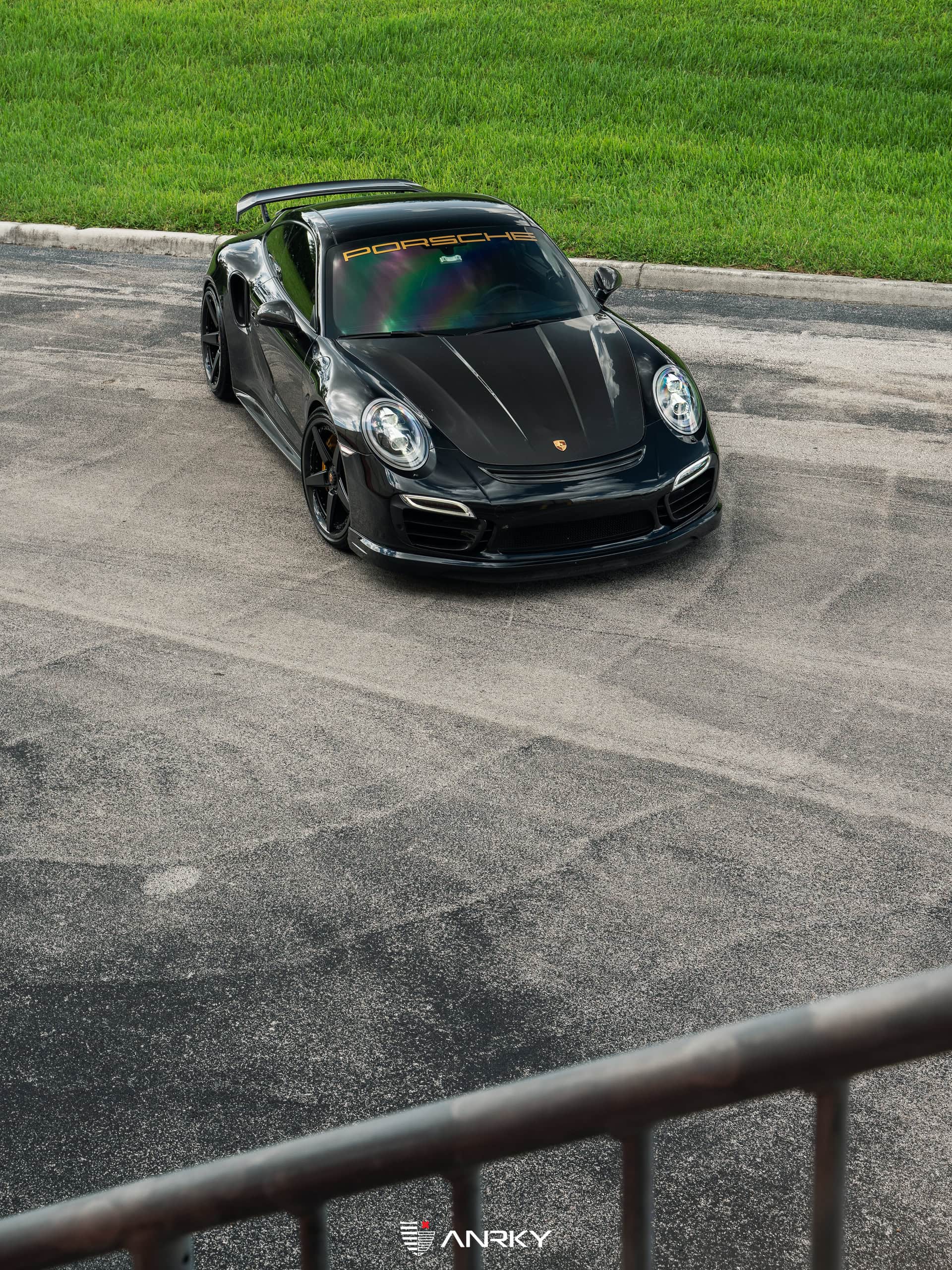Photo 26 of Porsche 991.1 Turbo S | Black | on ANRKY RS5.3C | Satin Black