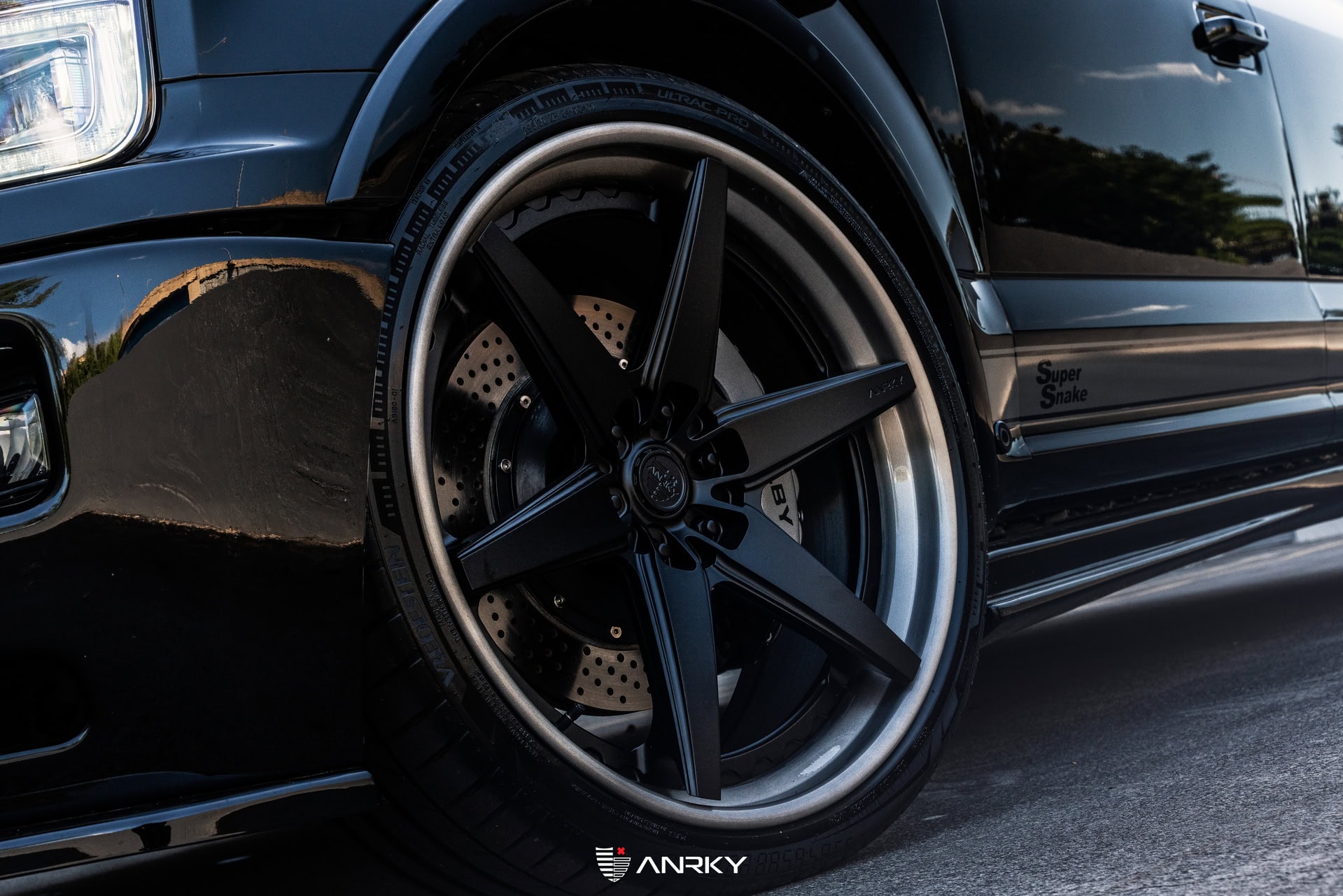 Shelby Ford F150 Super Snake | Agate Black | on ANRKY RS5.3 | Satin Black