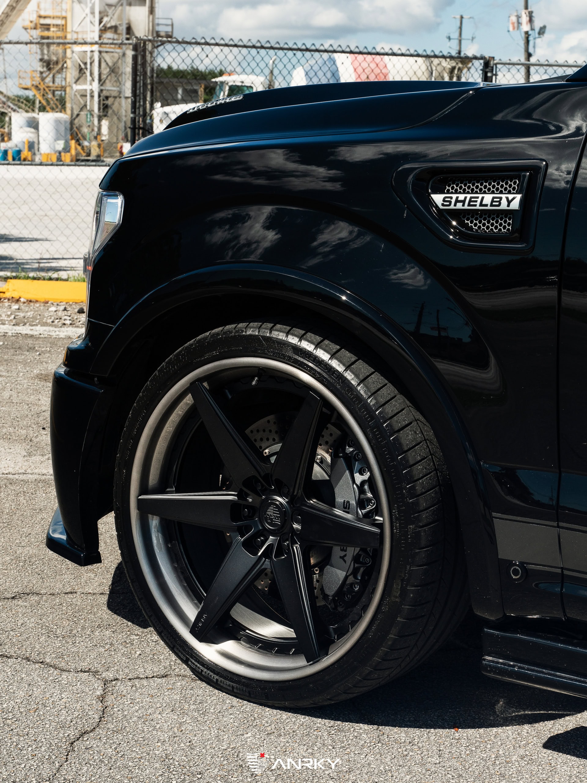 Shelby Ford F150 Super Snake | Agate Black | on ANRKY RS5.3 | Satin Black