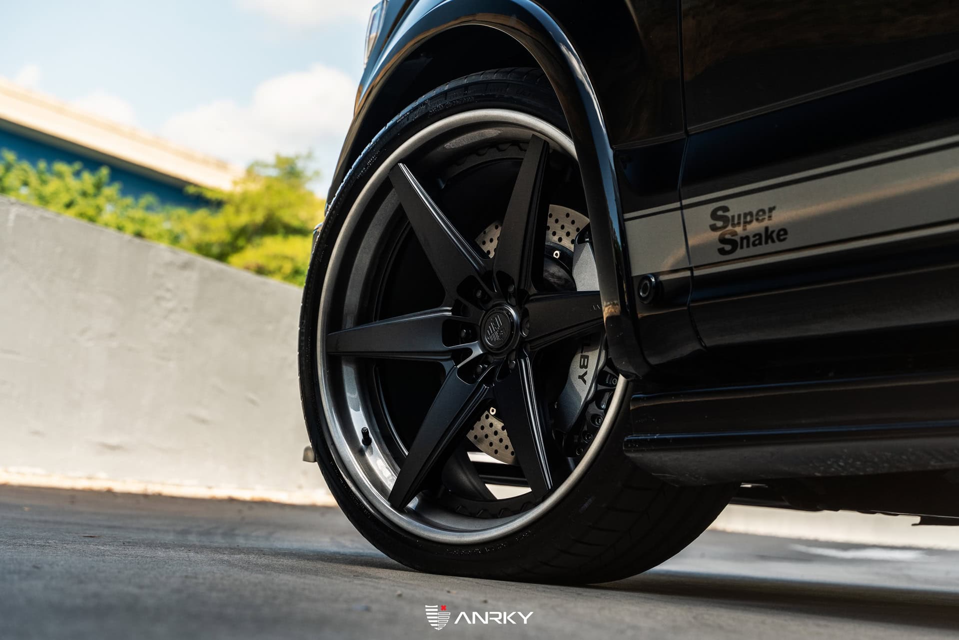 Shelby Ford F150 Super Snake | Agate Black | on ANRKY RS5.3 | Satin Black
