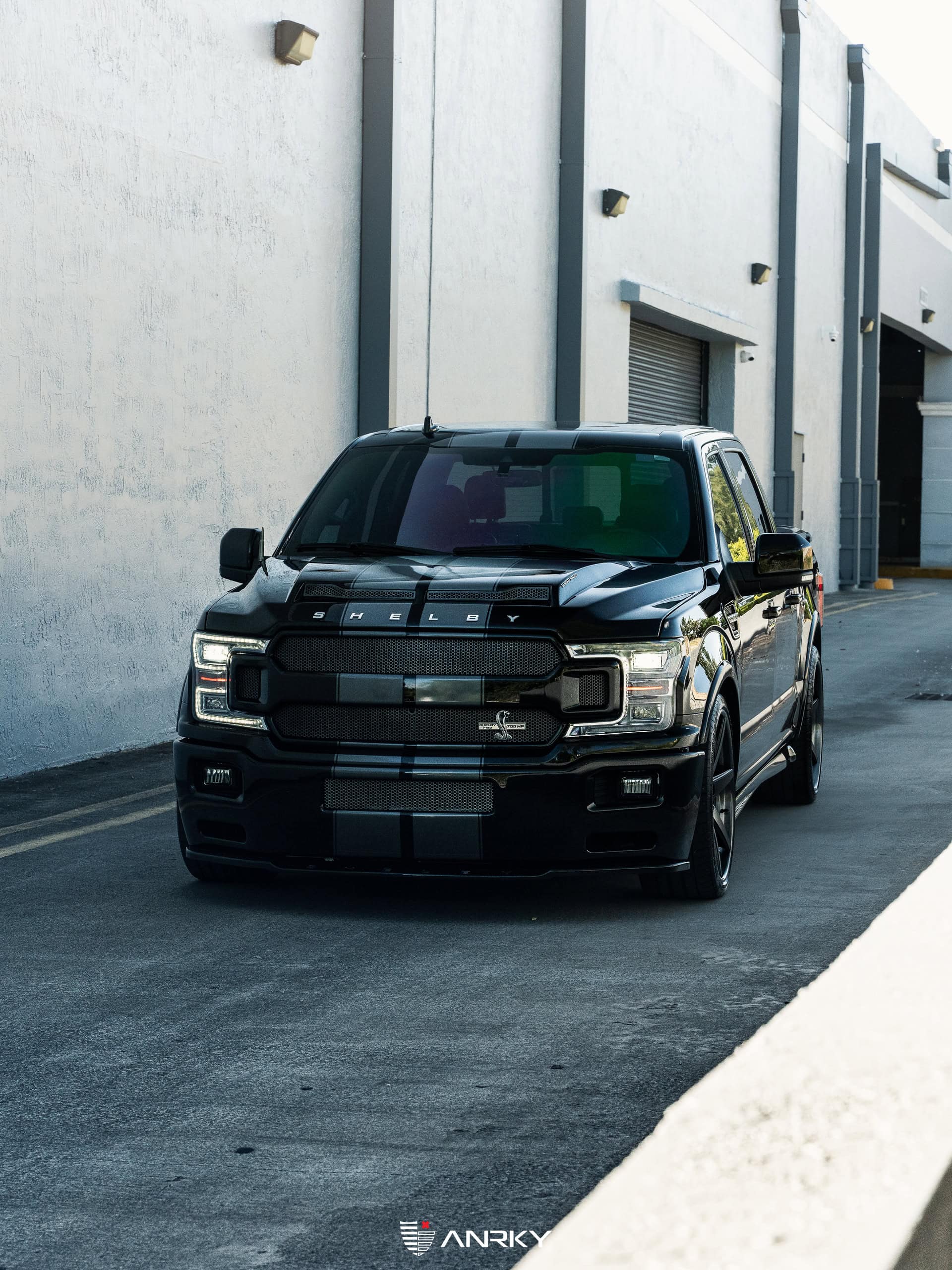 Shelby Ford F150 Super Snake | Agate Black | on ANRKY RS5.3 | Satin Black