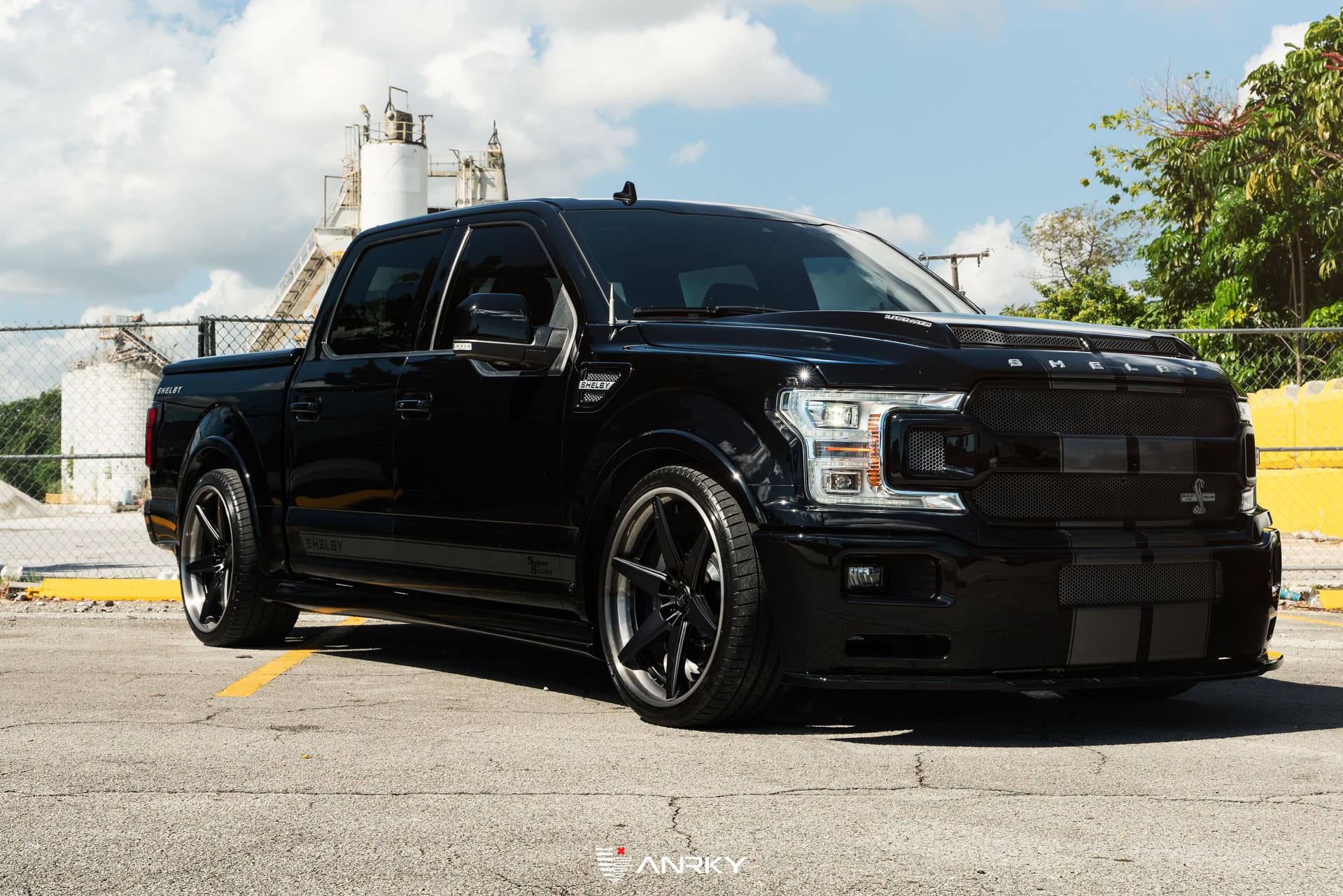 Shelby Ford F150 Super Snake | Agate Black | on ANRKY RS5.3 | Satin Black