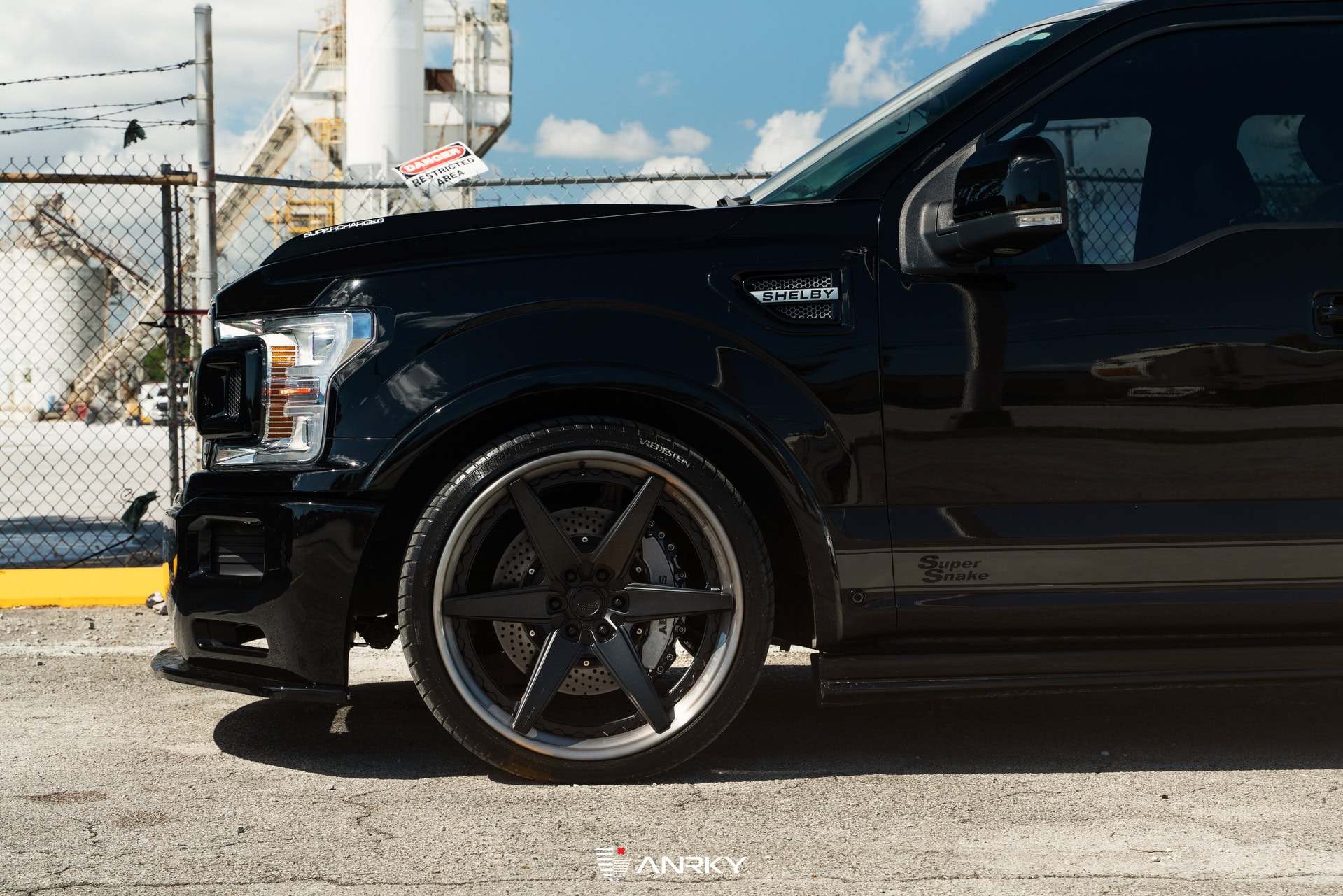 Photo 24 of Shelby Ford F150 Super Snake | Agate Black | on ANRKY RS5.3 | Satin Black