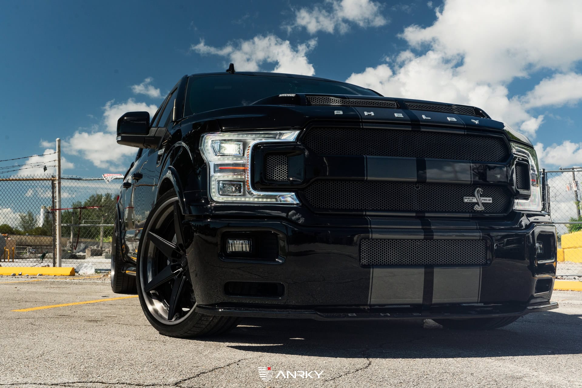 Photo 29 of Shelby Ford F150 Super Snake | Agate Black | on ANRKY RS5.3 | Satin Black