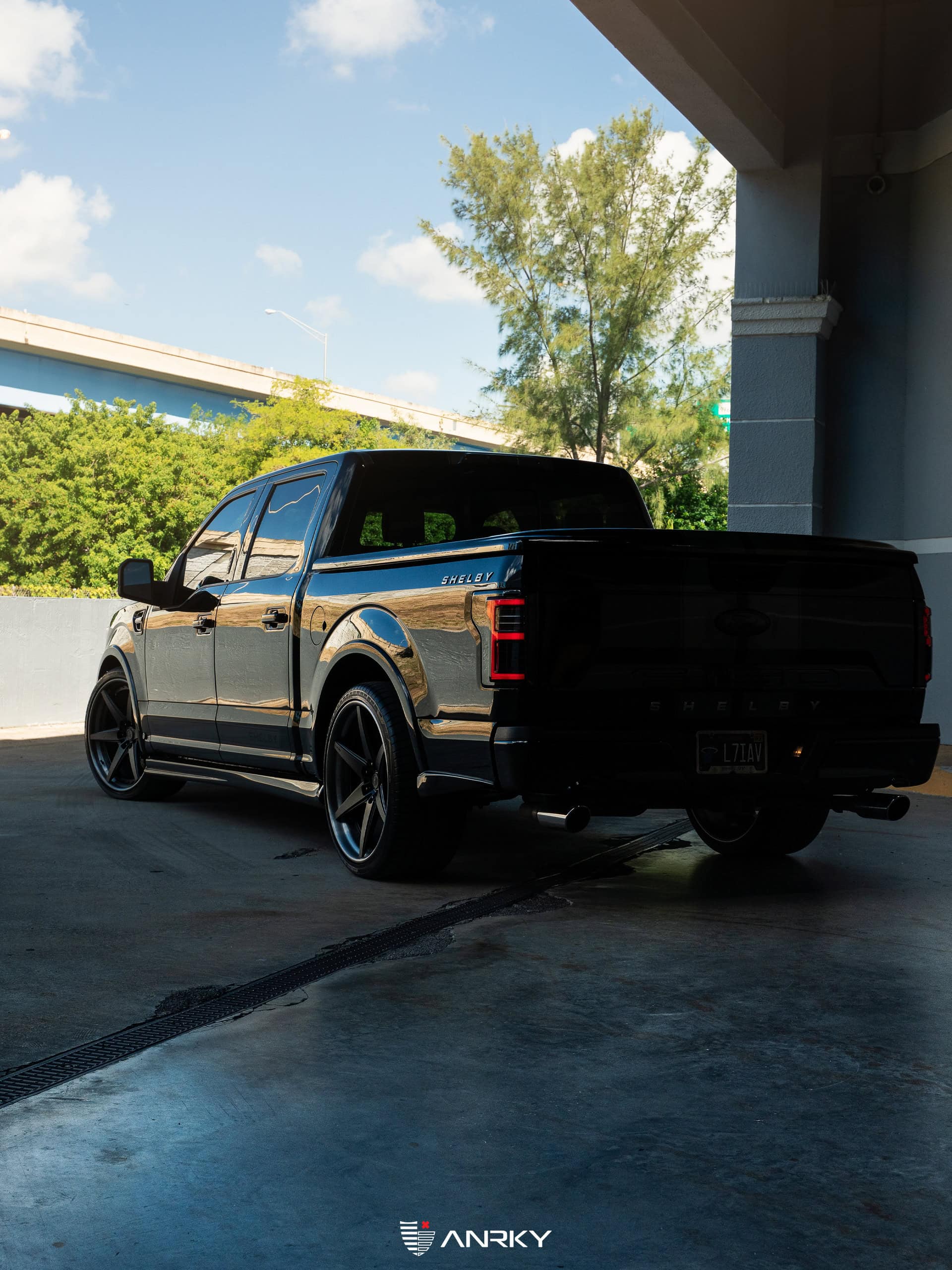Photo 31 of Shelby Ford F150 Super Snake | Agate Black | on ANRKY RS5.3 | Satin Black