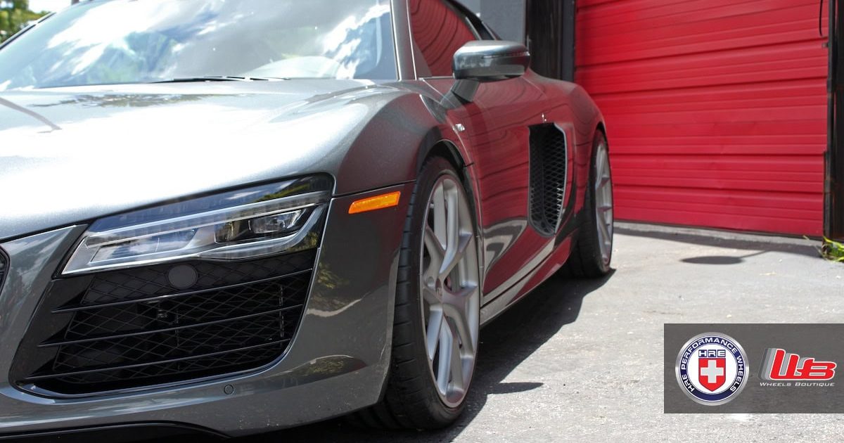 HRE P101 – Titanium | Audi R8 | Wheels Boutique