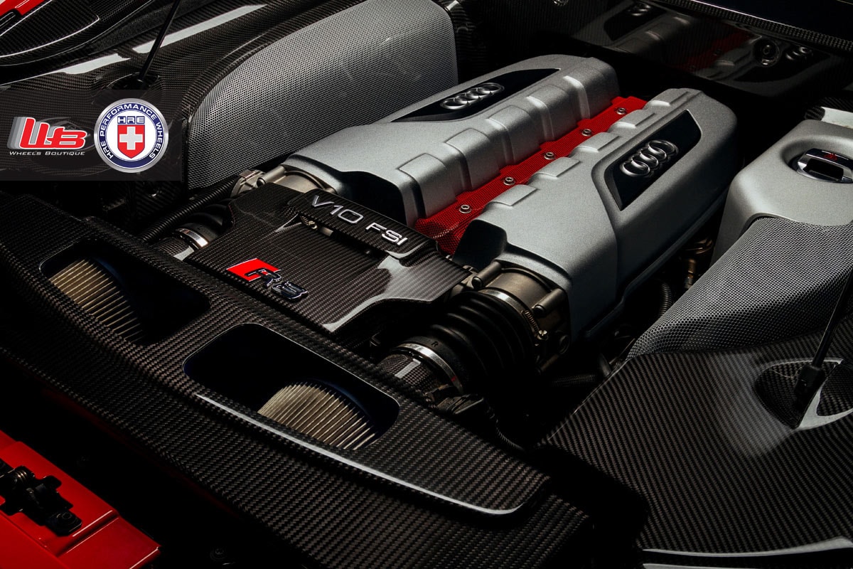 HRE P101 Satin Black | Audi R8