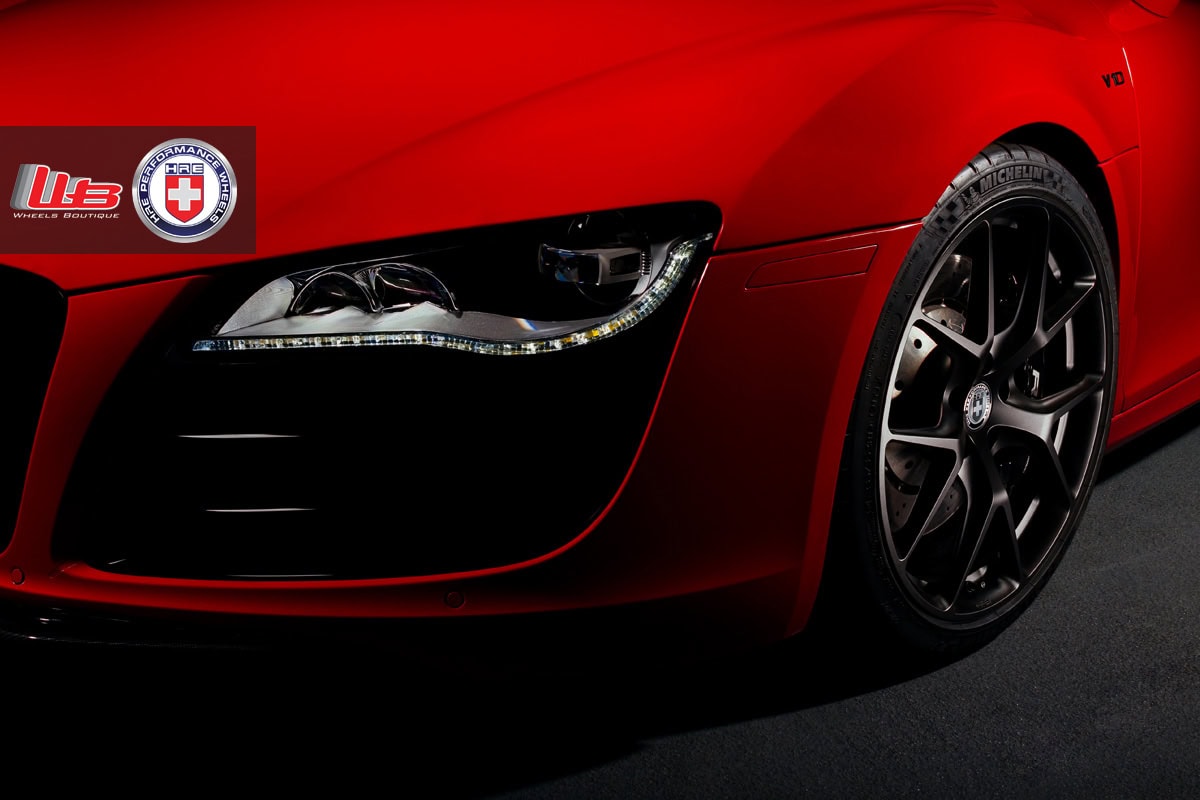 HRE P101 Satin Black | Audi R8