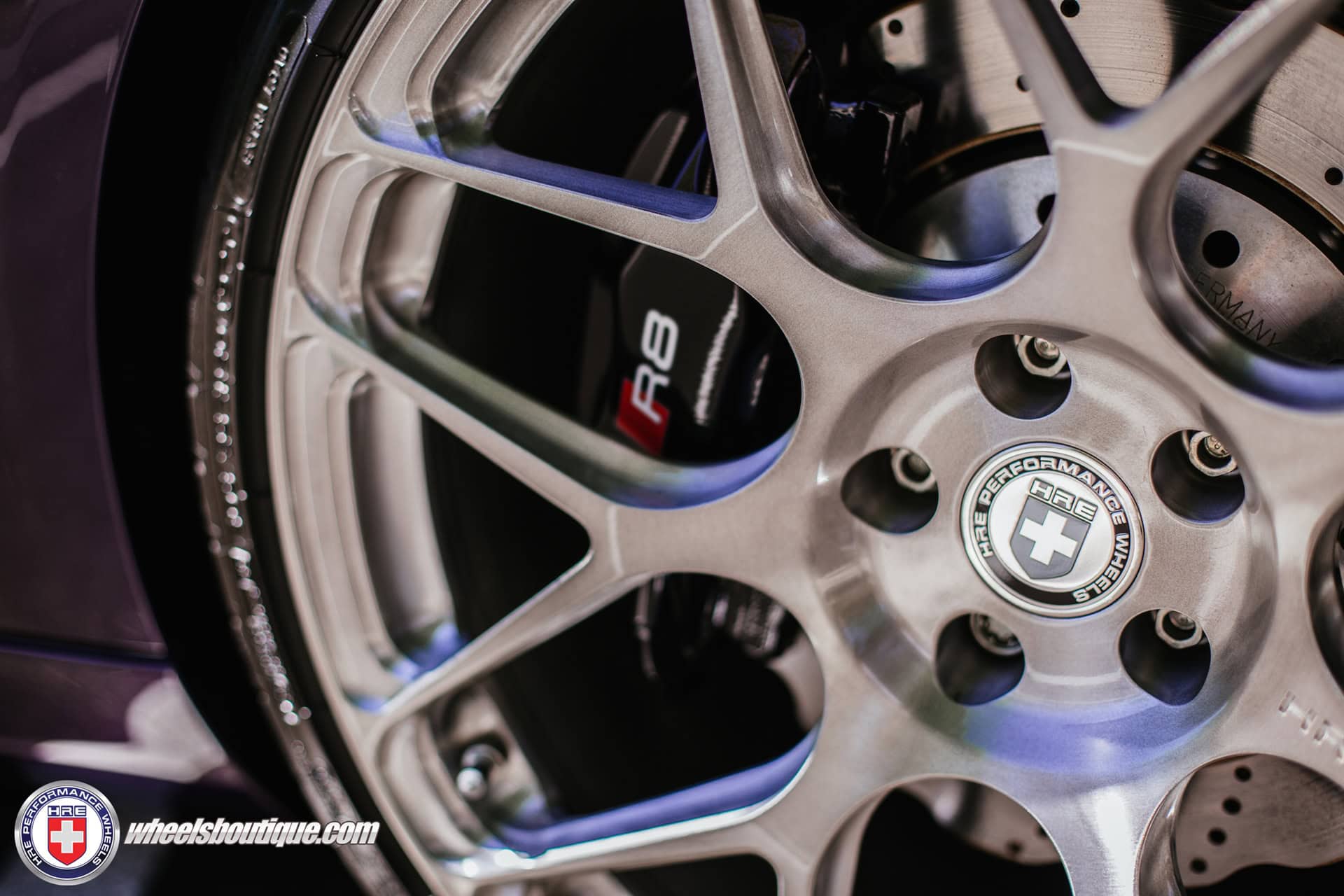 HRE P40SC | Audi R8 Velvet Purple