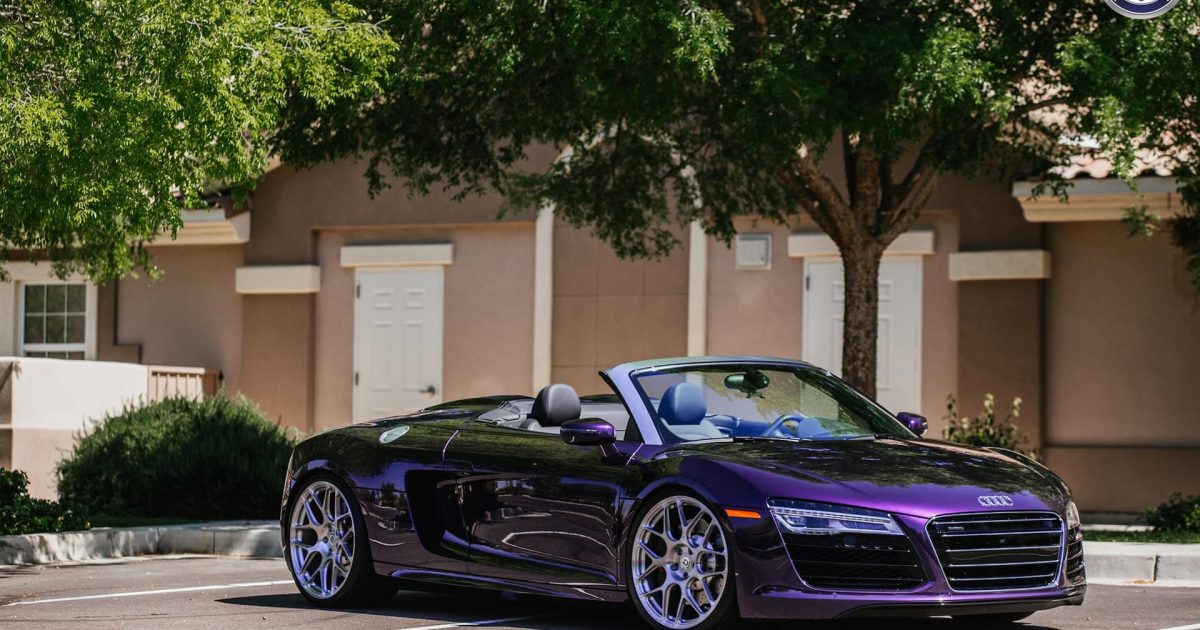 HRE P40SC | Audi R8 Velvet Purple | Wheels Boutique