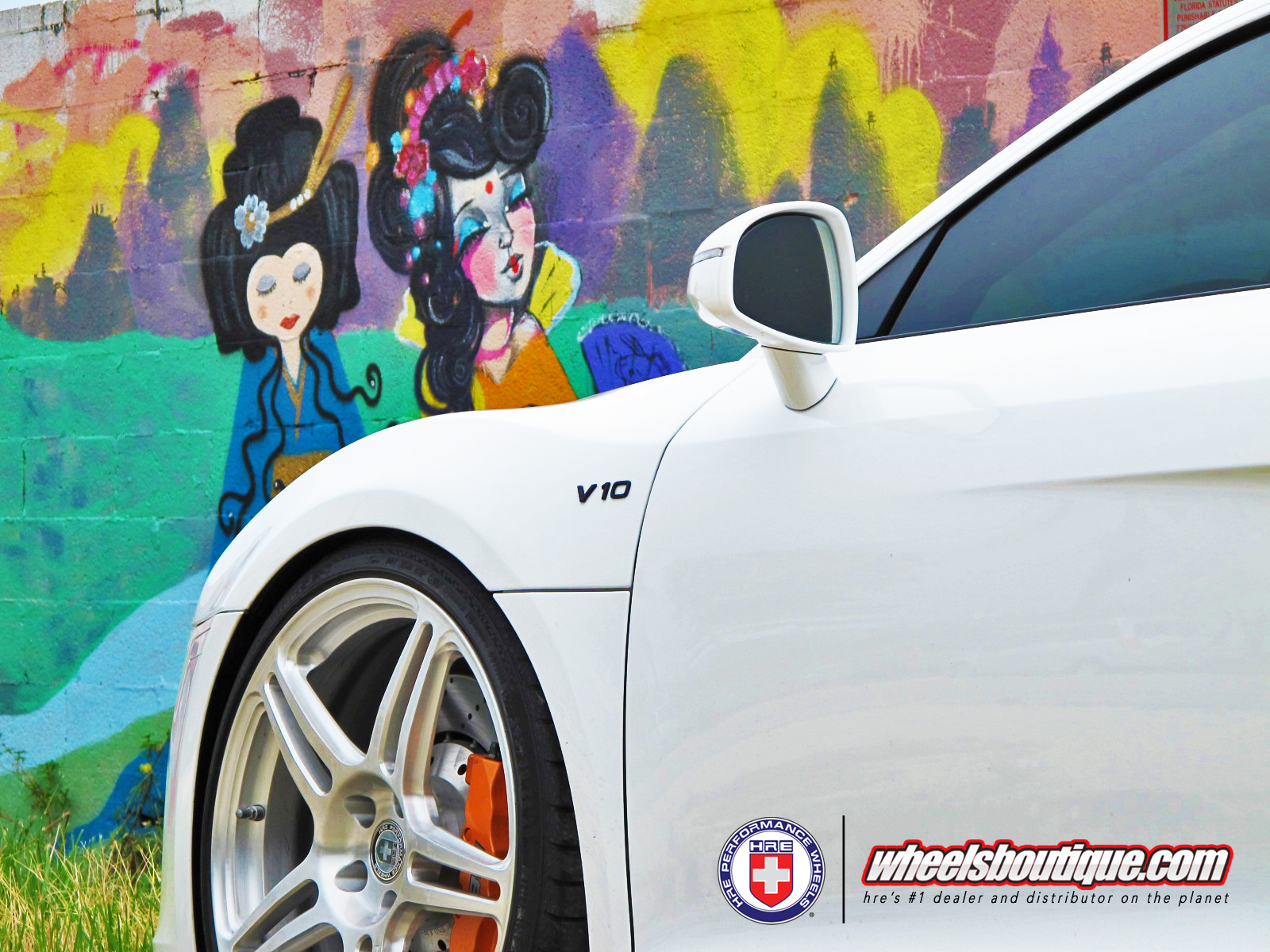 Audi R8 x HRE P47SC