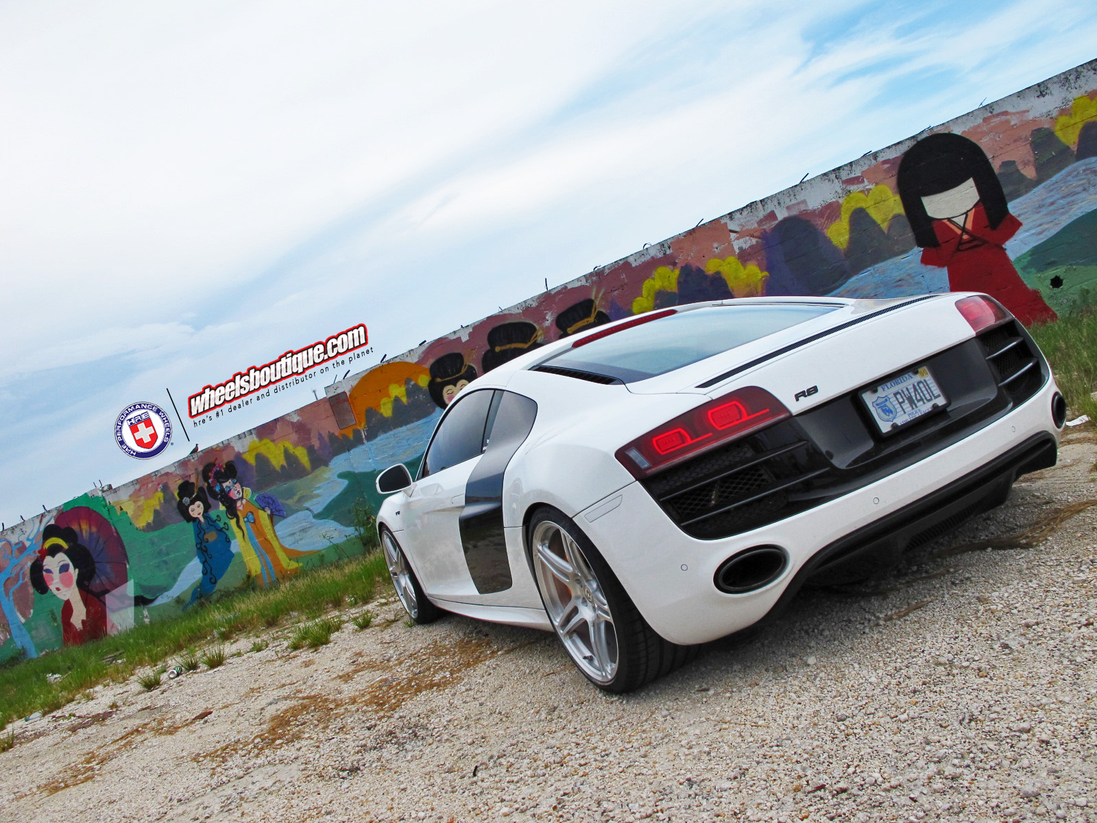 Audi R8 x HRE P47SC