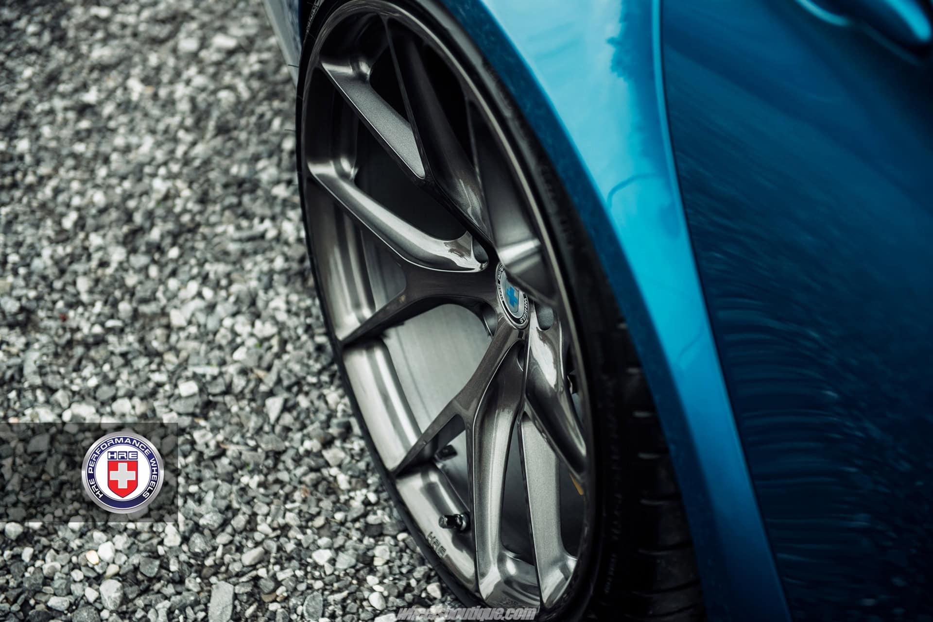 HRE P101 | BMW M3 F80 Atlantis Blue Metallic