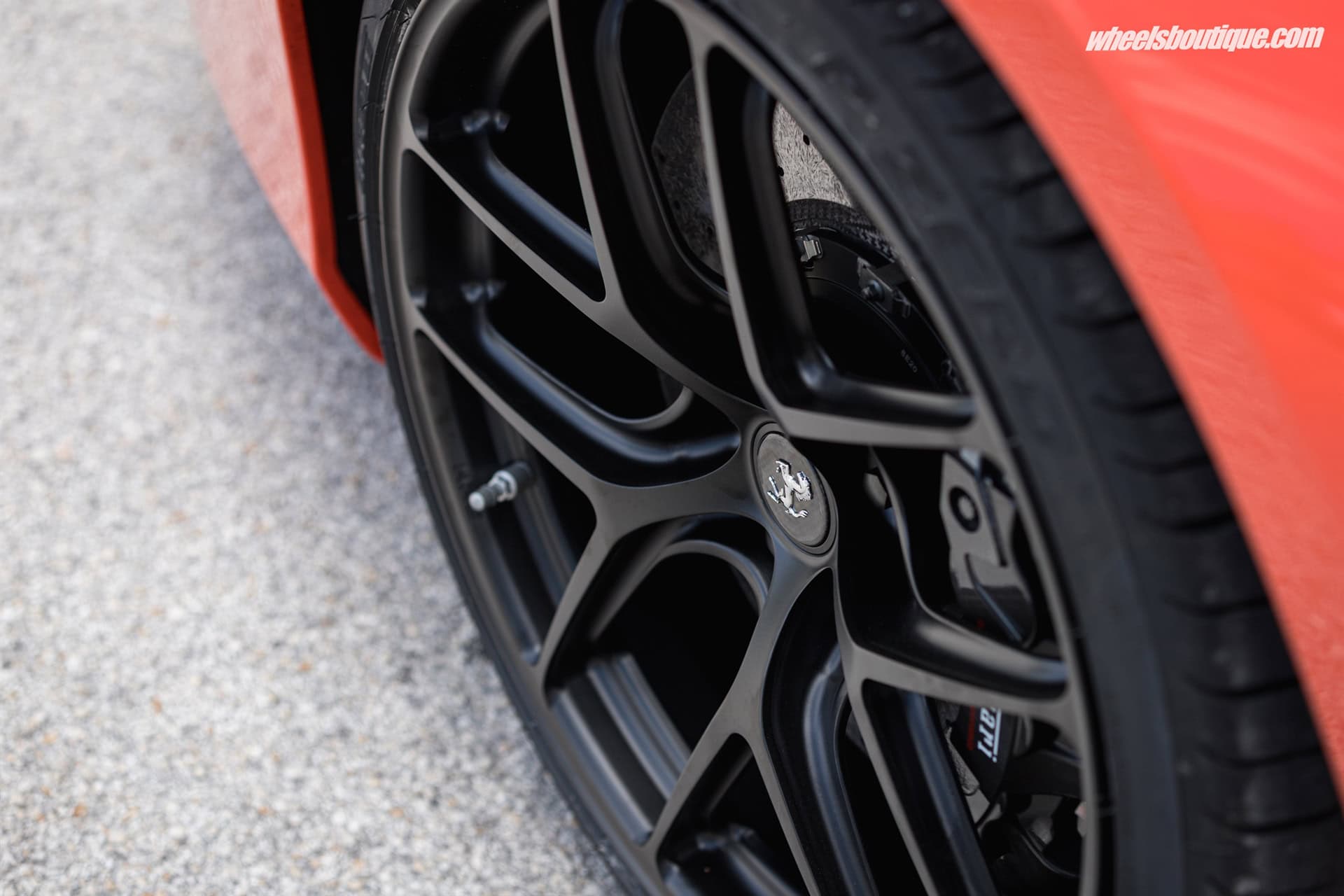 Ferrari 488 | Rosso Corza | HRE R101 Lightweight | Satin Black