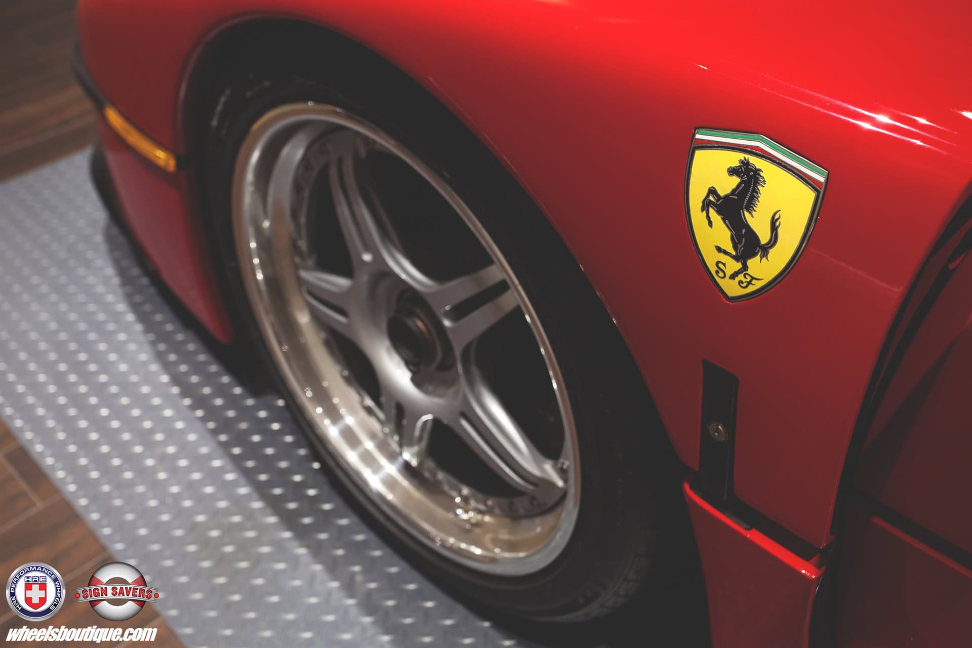 HRE 547 @ The Sign Savers | Ferrari F40