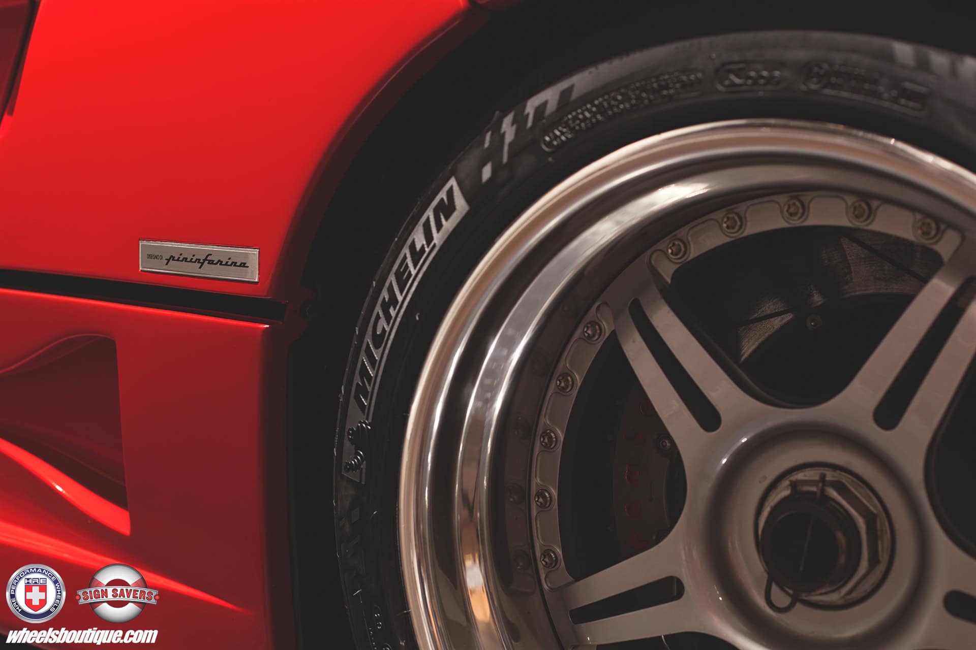 HRE 547 @ The Sign Savers | Ferrari F40