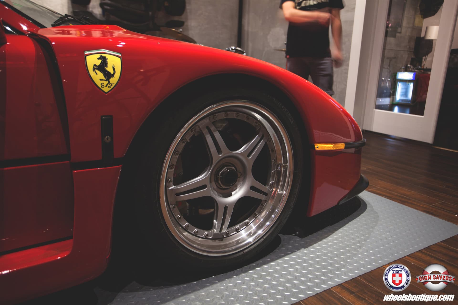 HRE 547 @ The Sign Savers | Ferrari F40
