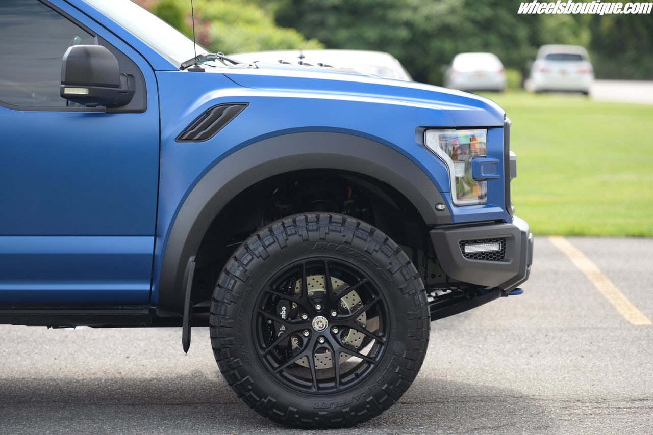 HRE P161 – Satin Black | Ford Raptor