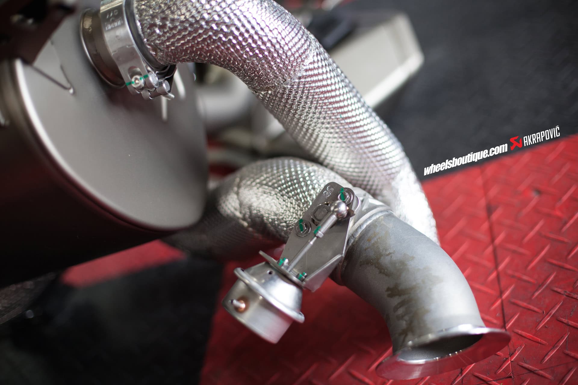 Lamborghini Aventador Akrapovic Exhaust Install