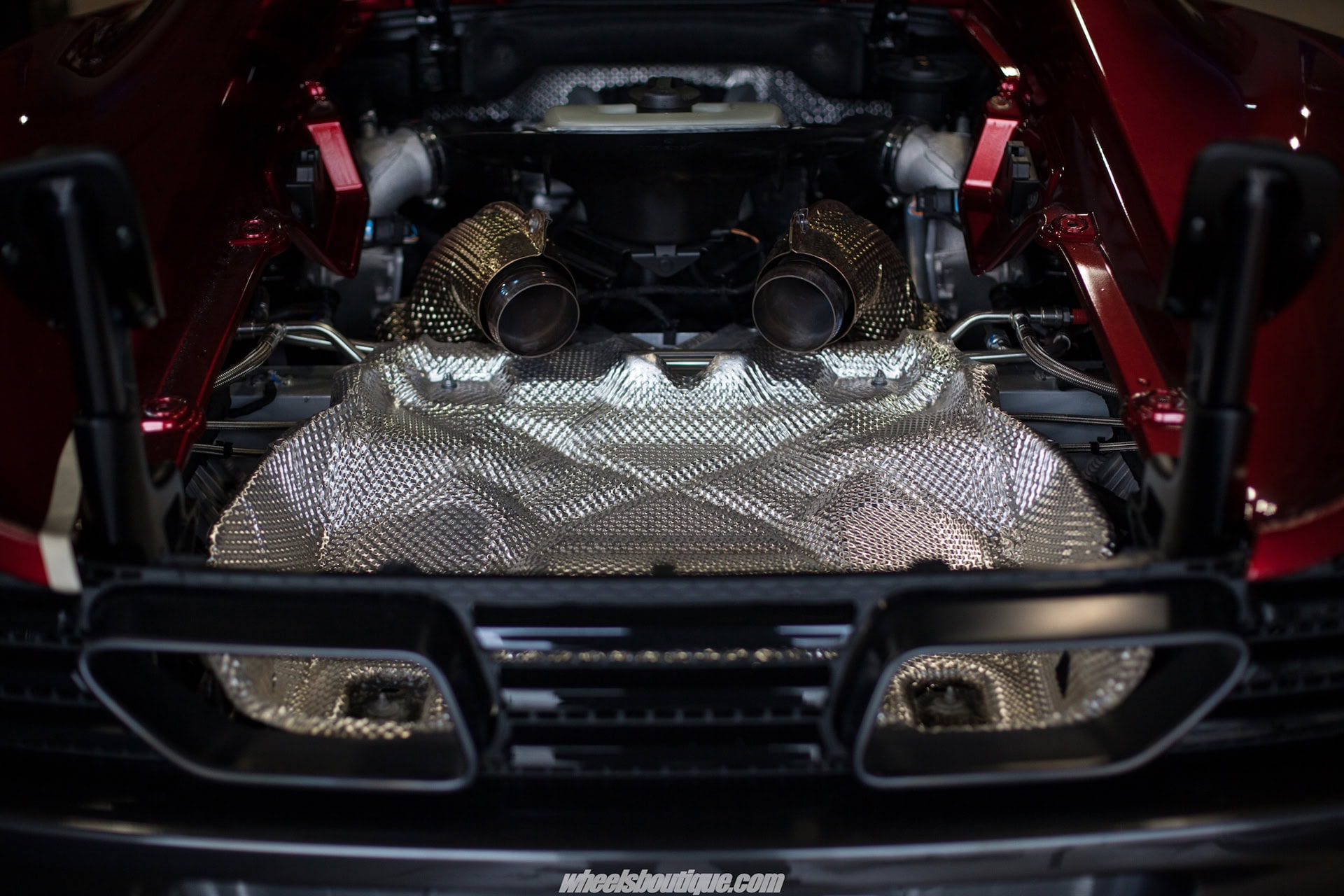 McLaren 650S Akrapovic Exhaust Install