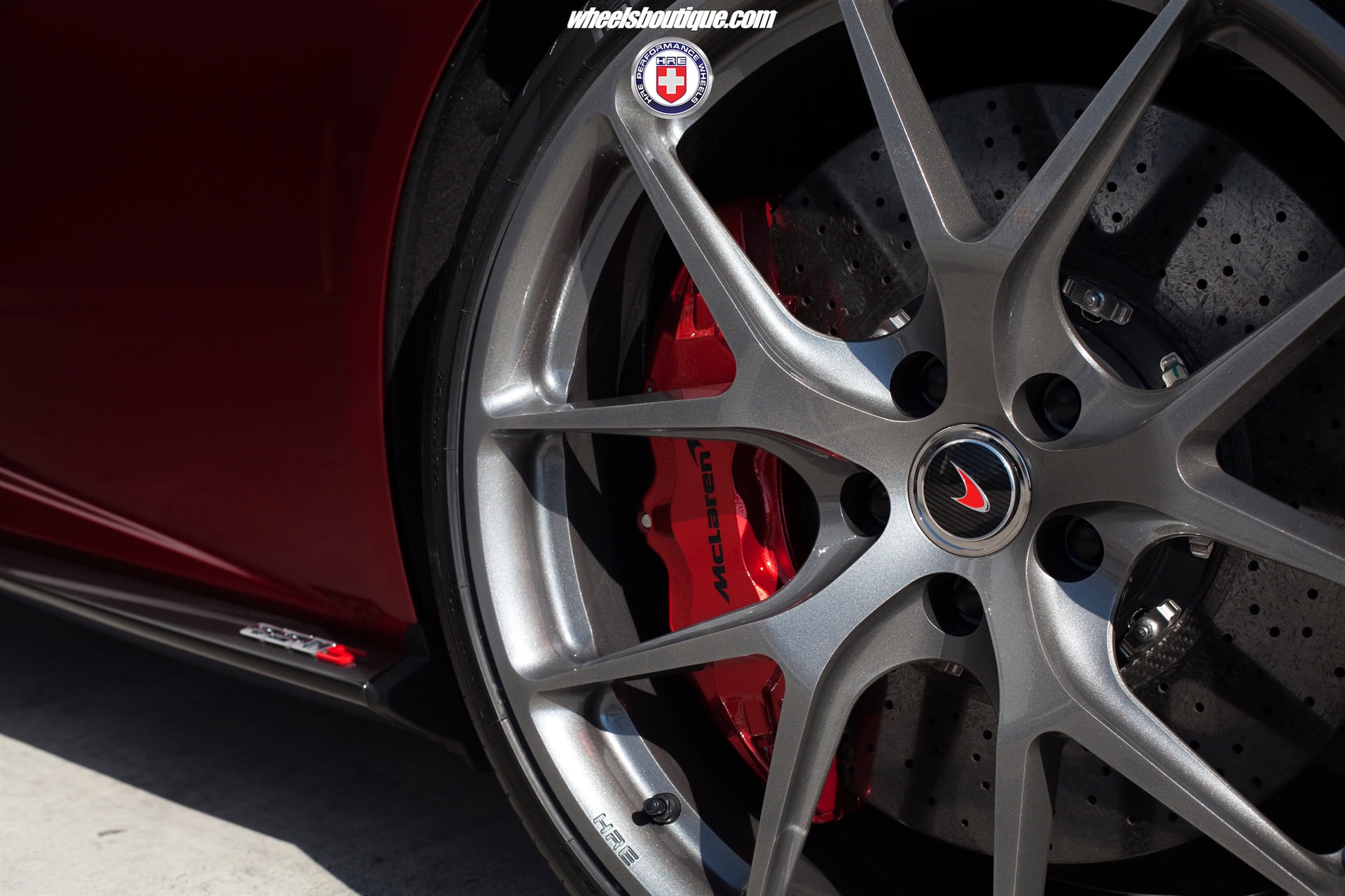 HRE P101 | McLaren 650S Volcano Red