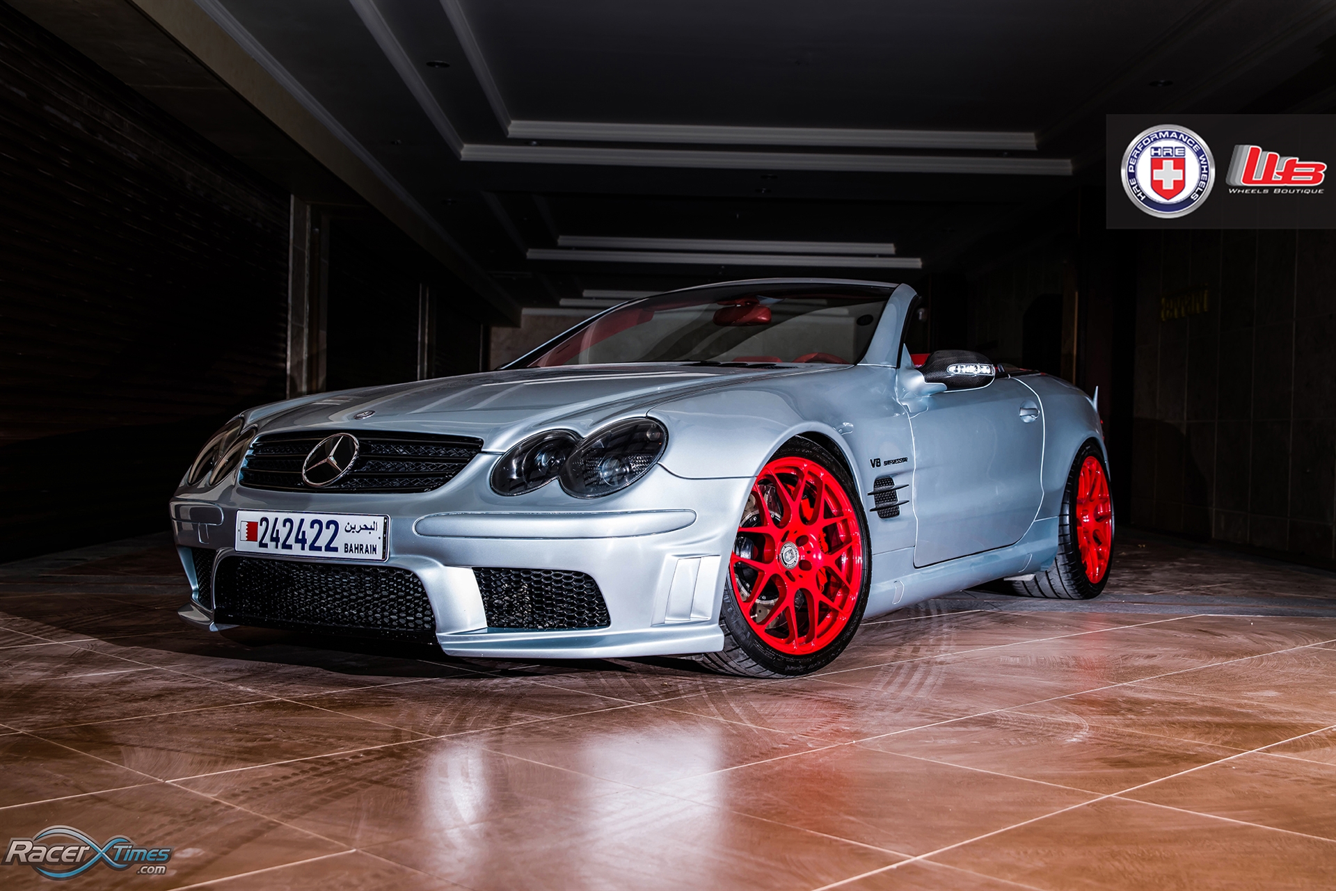 HRE P40 | Mercedes SL55 1