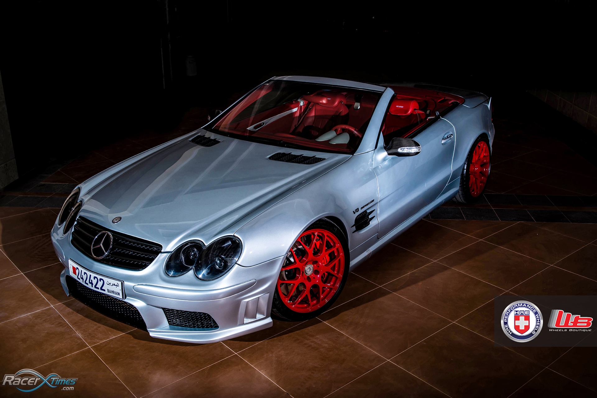HRE P40 | Mercedes SL55 1