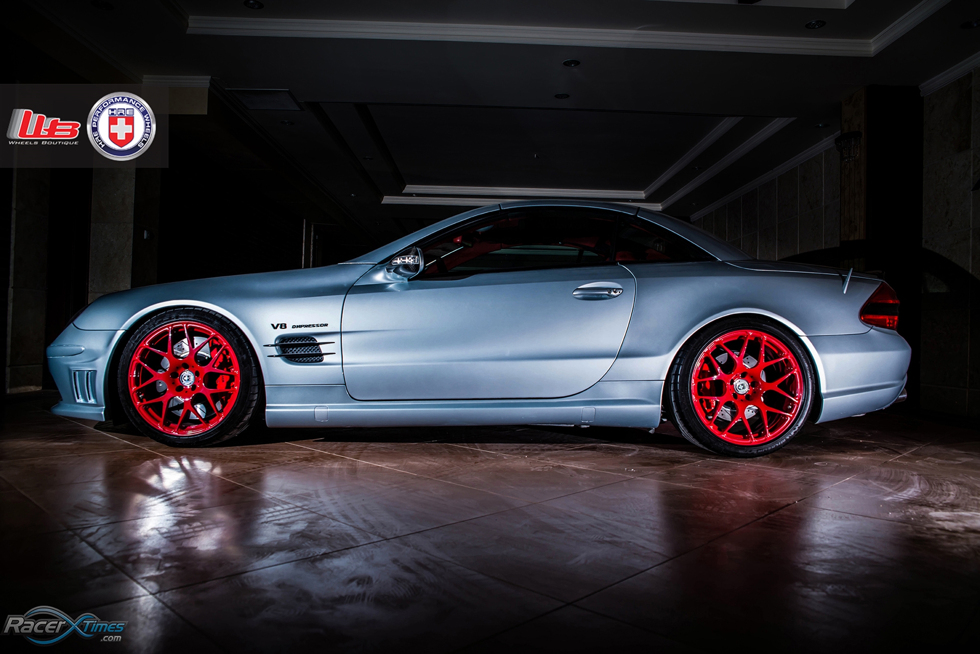 HRE P40 | Mercedes SL55 1