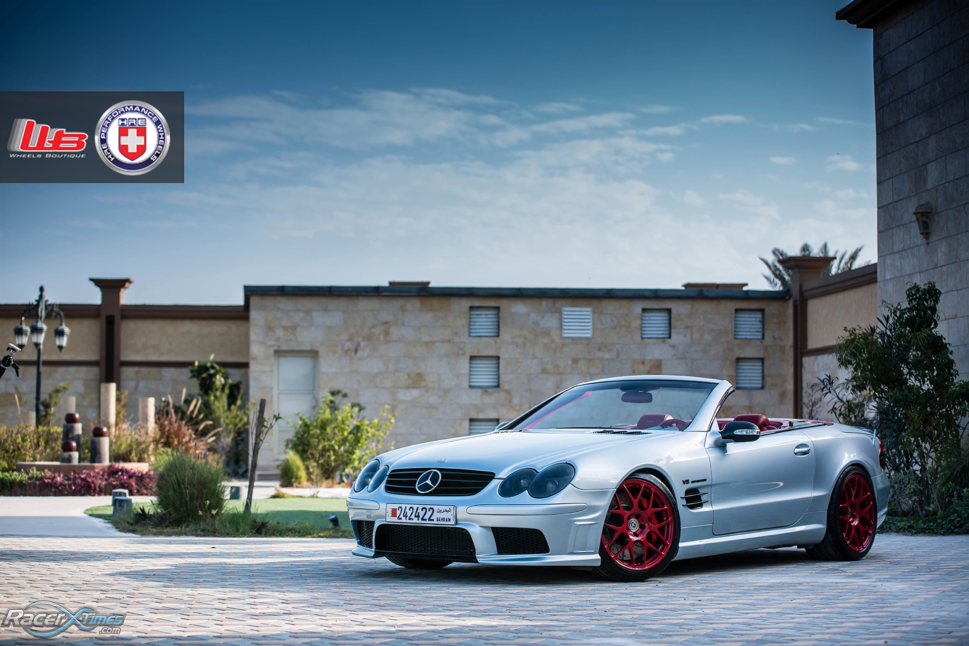 HRE P40 | Mercedes SL55 1