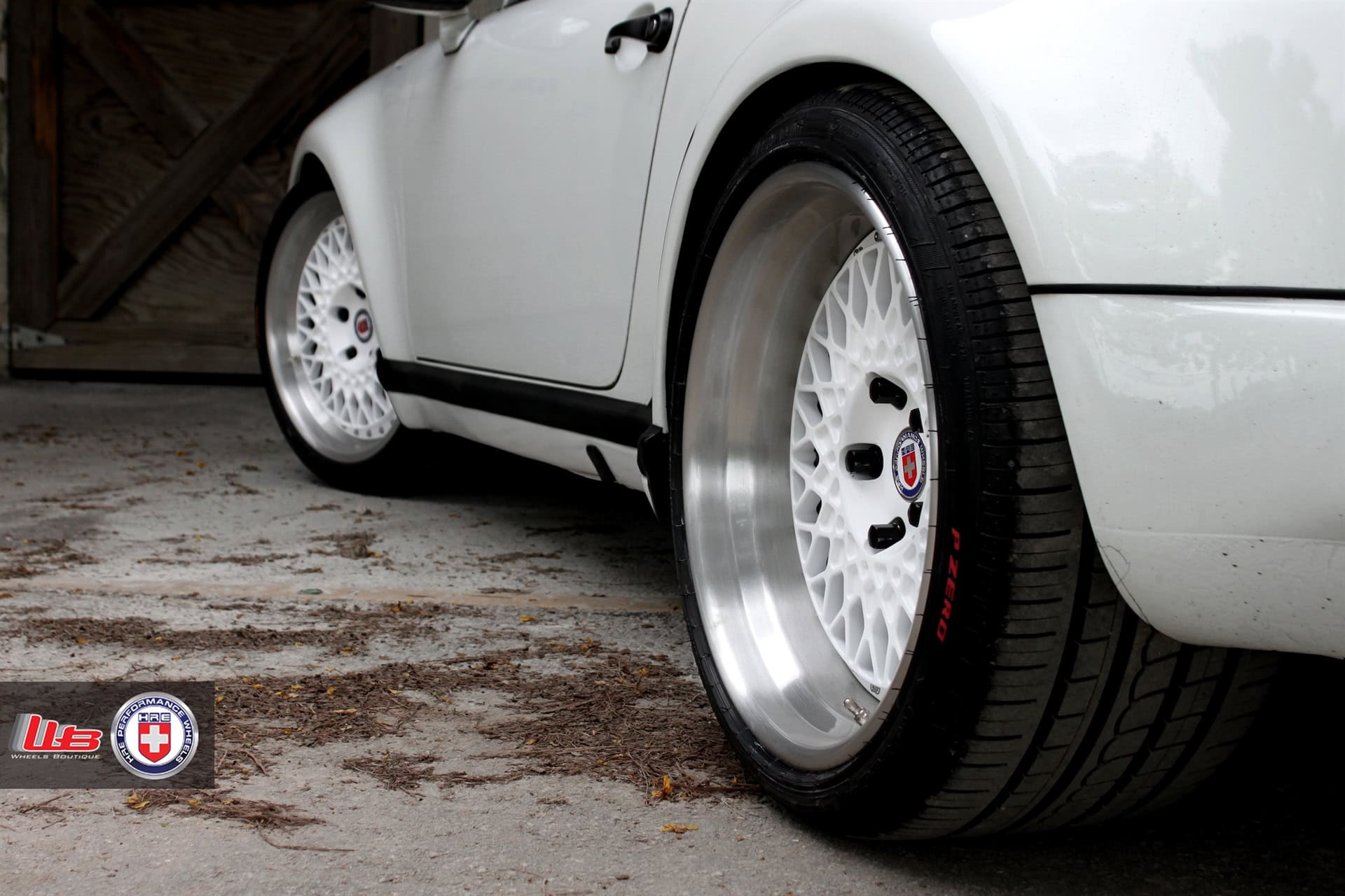 PORSCHE 930 TURBO ON HRE 501