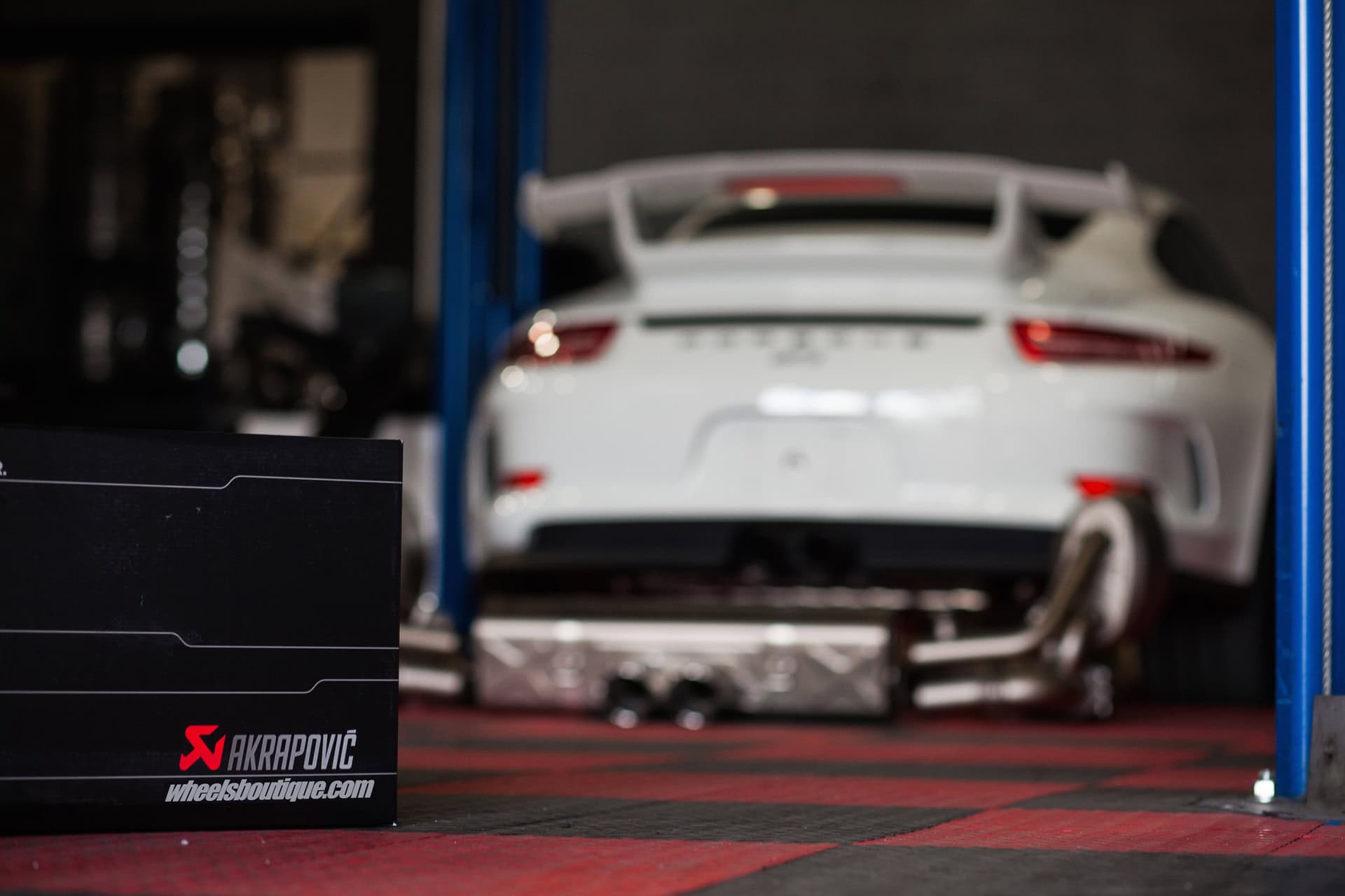 Porsche 991 GT3 Akrapovic Exhaust Install