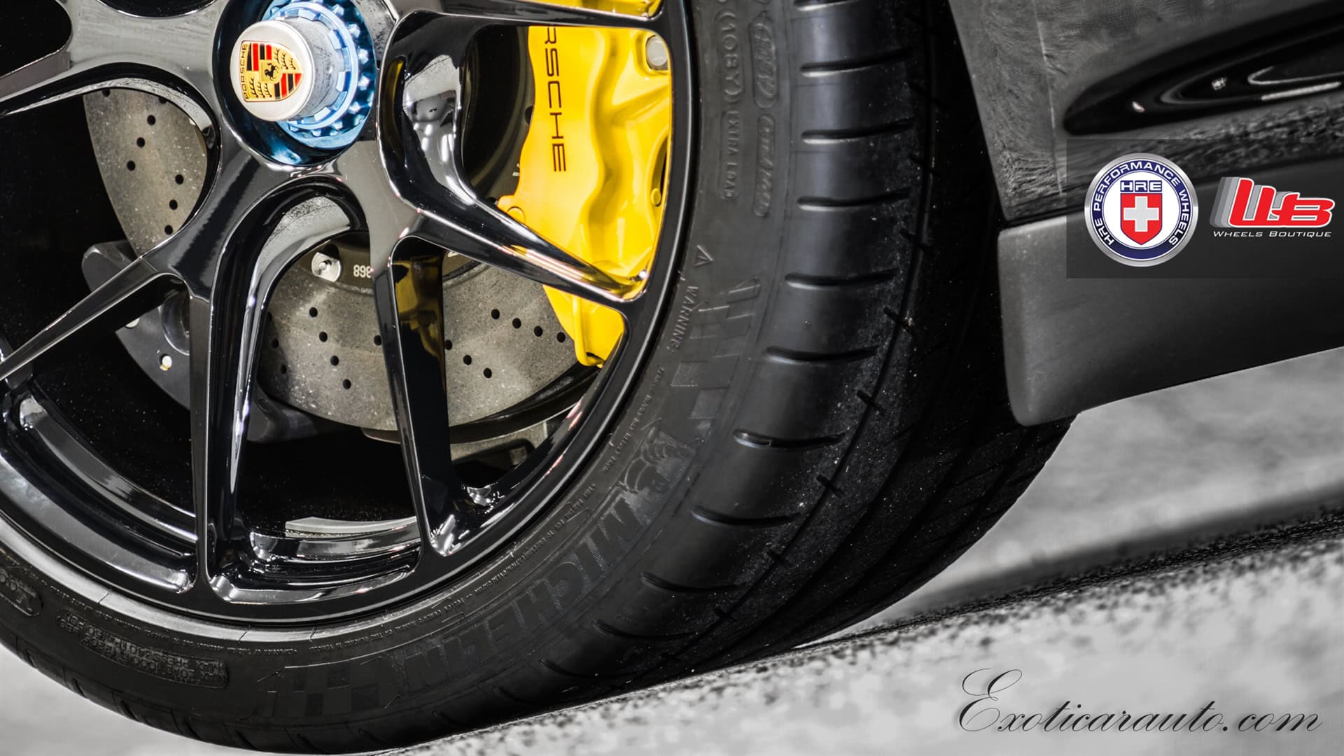 HRE P101 | Black Porsche Carrera GT
