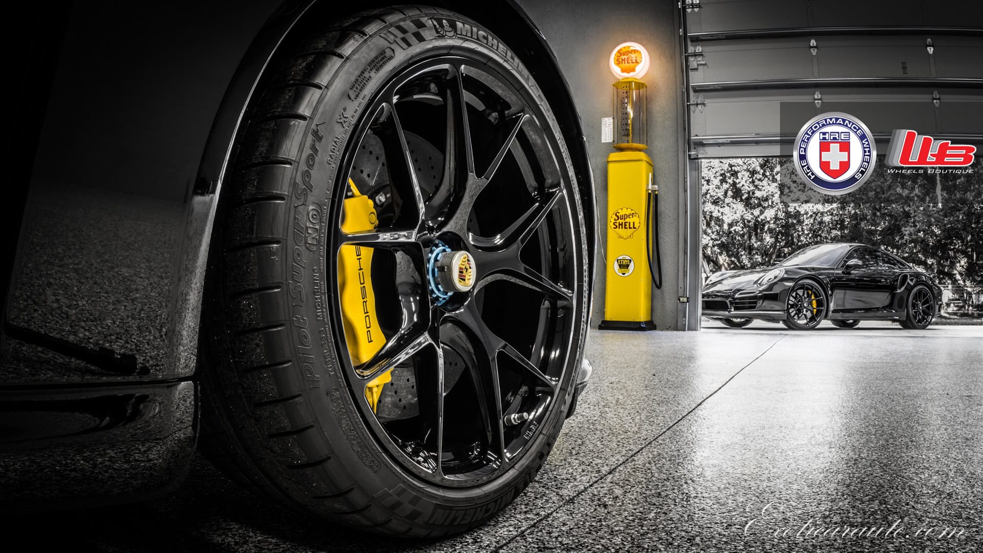 HRE P101 | Black Porsche Carrera GT