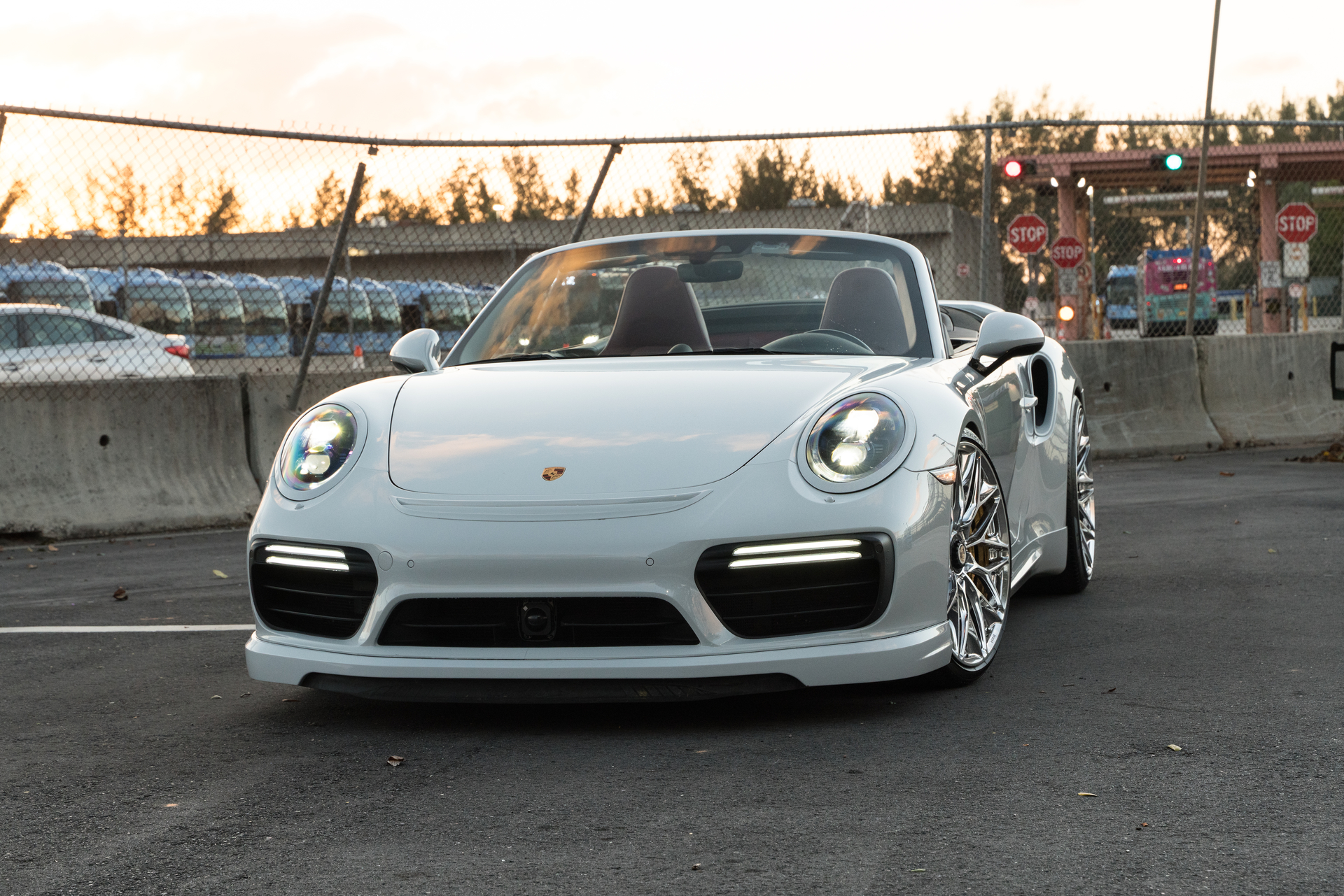 Porsche 997 on HRE P200