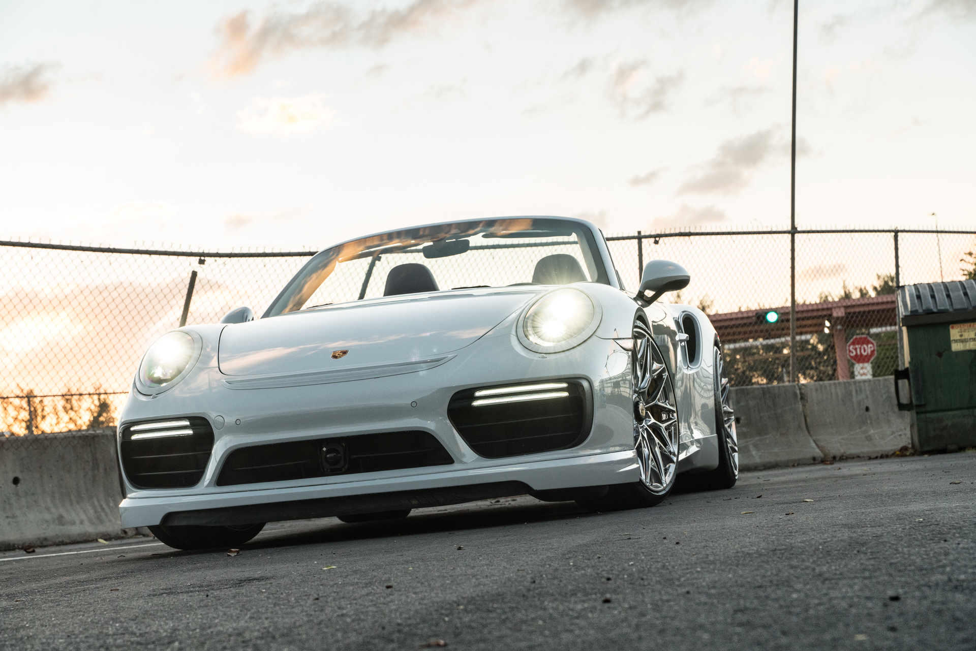 Porsche 997 on HRE P200
