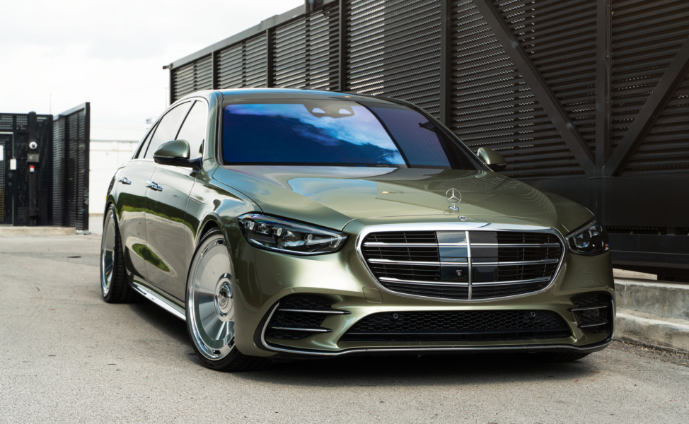 Merecedes S-Class on AG Wheels