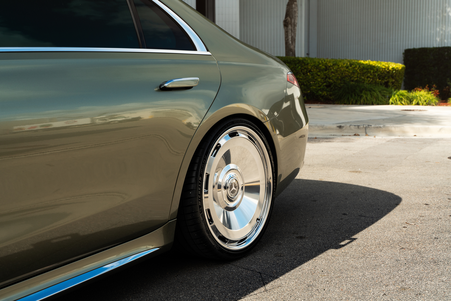 Merecedes S-Class on AG Wheels