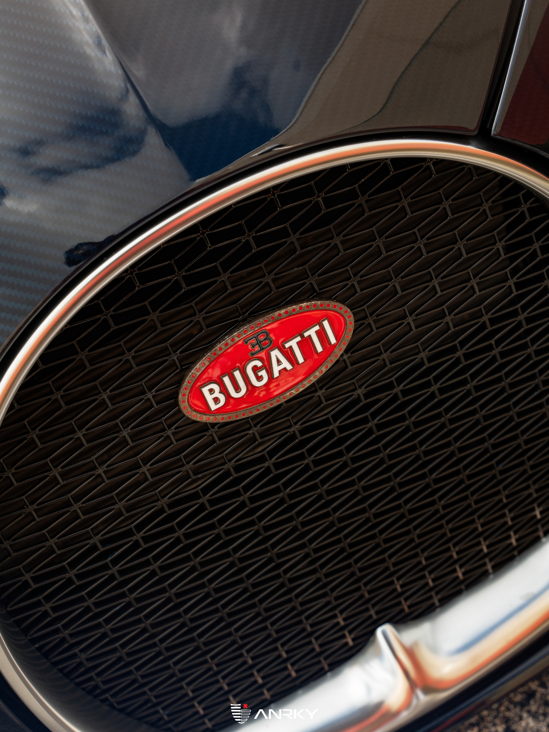 Bugatti Chiron | on ANRKY XR-105 | Mirror Polished Smoke