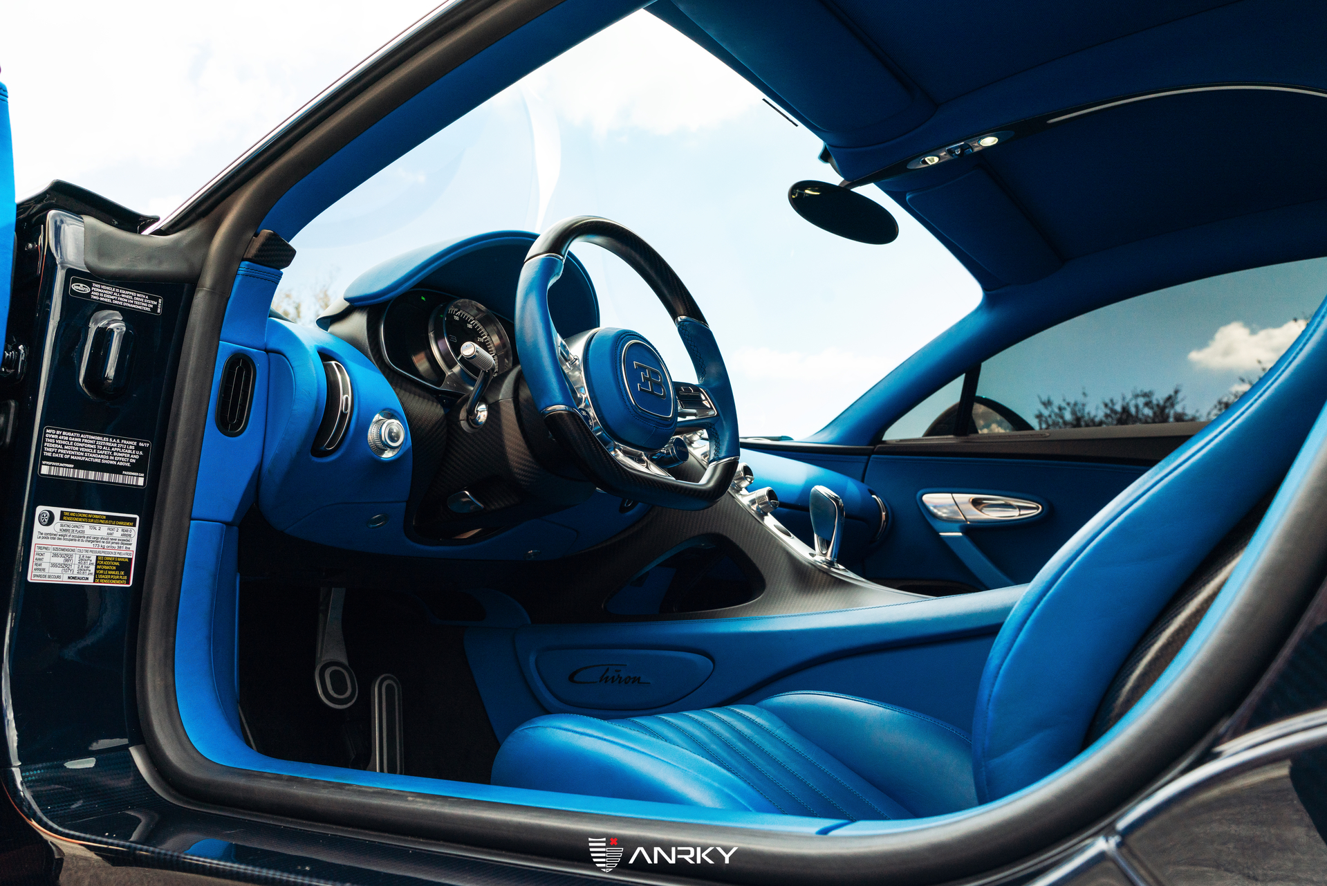 Bugatti Chiron | on ANRKY XR-105 | Mirror Polished Smoke