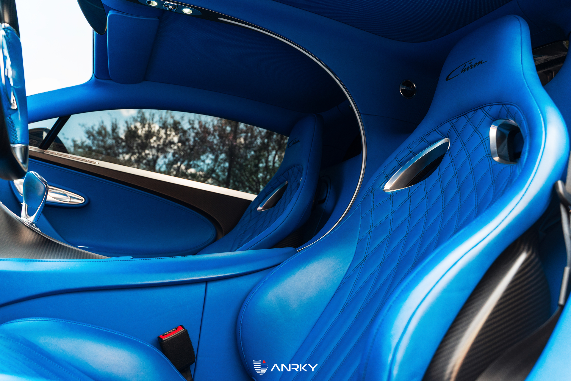 Bugatti Chiron | on ANRKY XR-105 | Mirror Polished Smoke