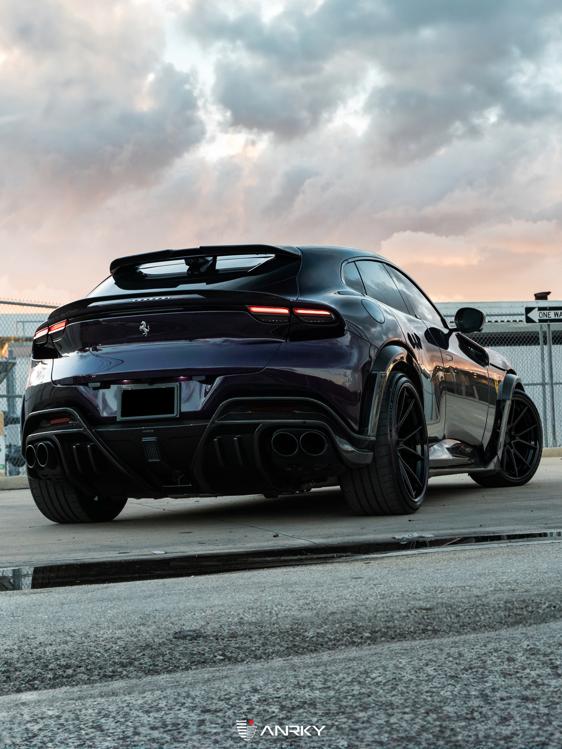 RNG Purosangue | Hong Kong Viola | on ANRKY AN31 | Satin Black