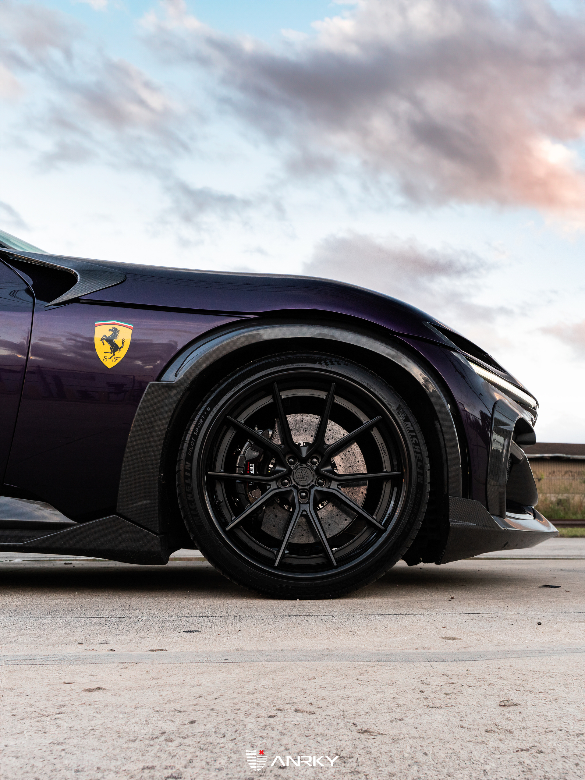 RNG Purosangue | Hong Kong Viola | on ANRKY AN31 | Satin Black