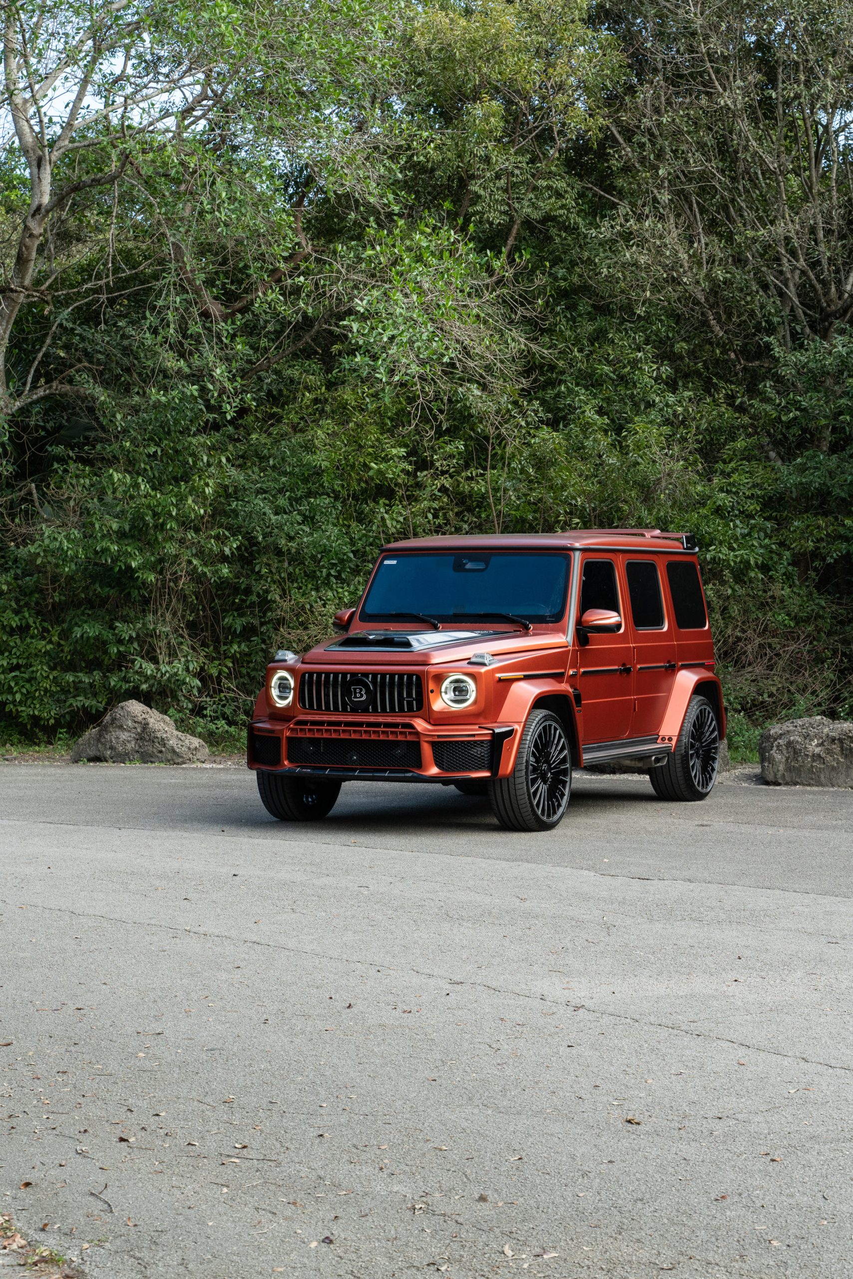 Mercedes G63 on Brabus Wheels and Body